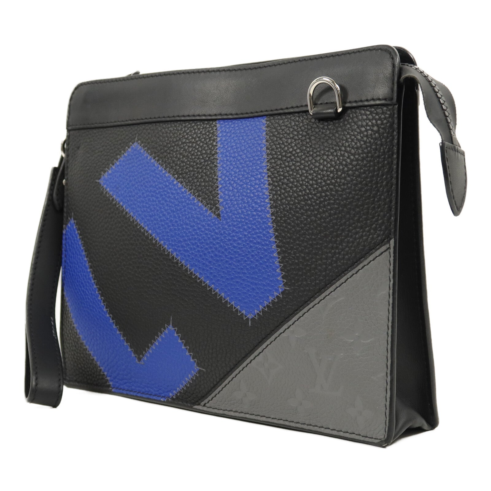 LOUIS VUITTON Taurillon Standing Pouch手拿包