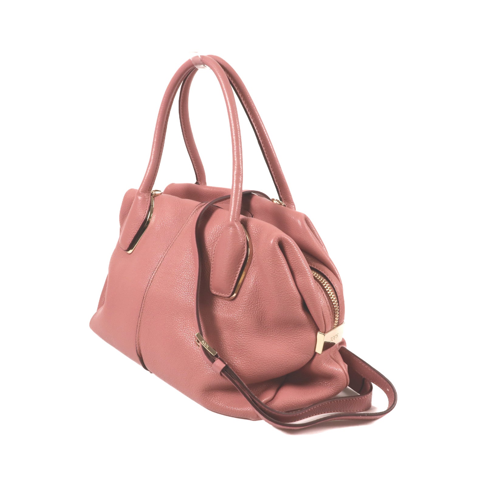 TOD'S 牛皮皮革Shoulder Bag金扣手挽肩背兩用袋