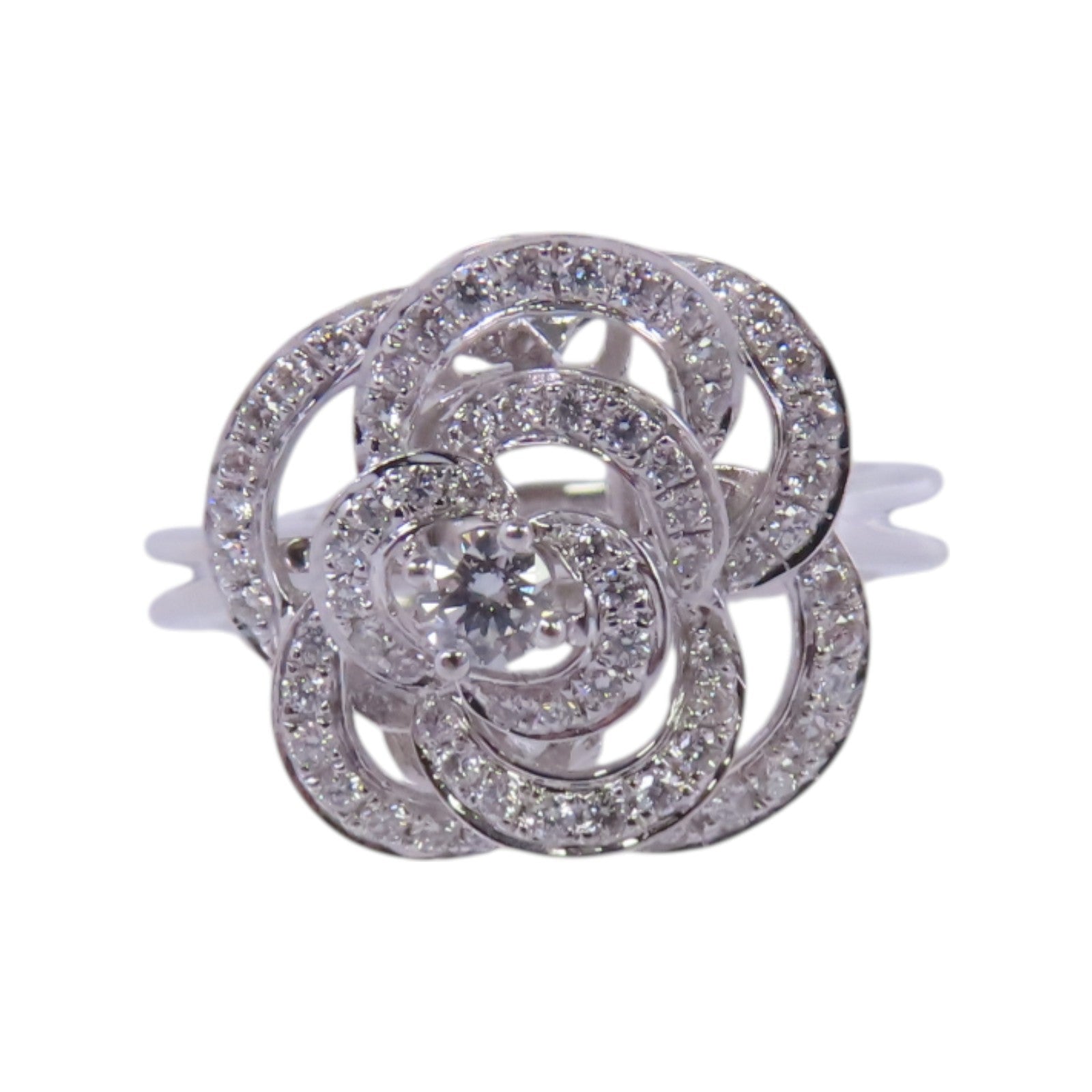 JEWELRY 18K白金Diamond Ring鑽石戒指US#6.25