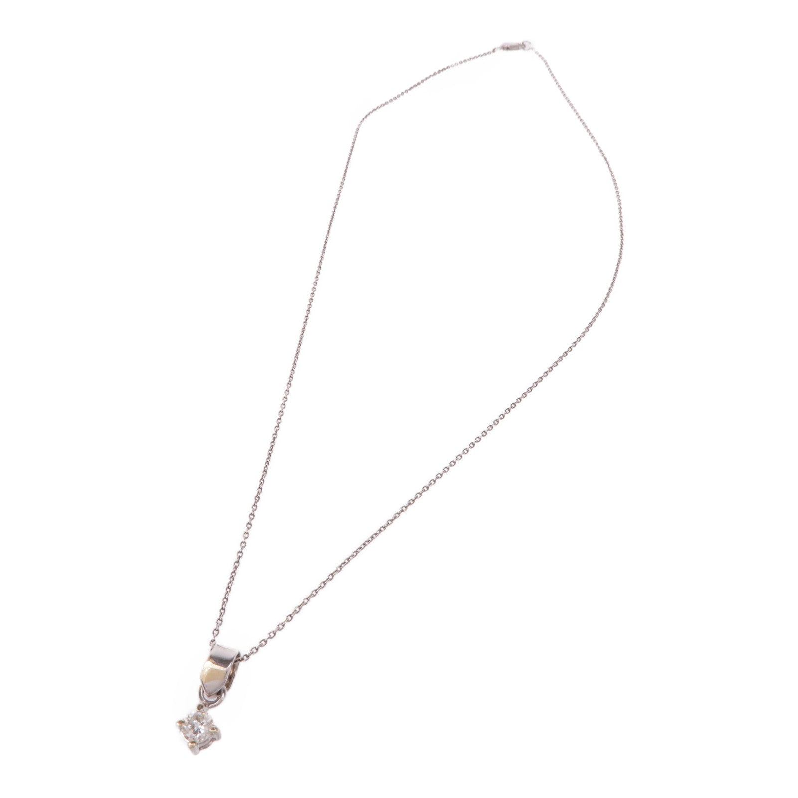 JEWELRY 14K白金Diamond Necklace鑽石項鍊