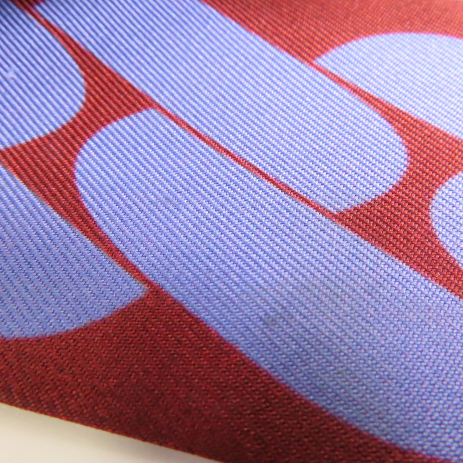 HERMES Twilly Scarf Scarves Silk Purple Red