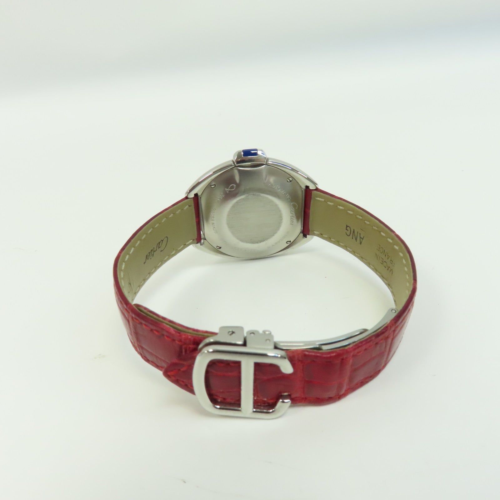 CARTIER Cle de Cartier不鏽鋼手錶自動機芯銀色