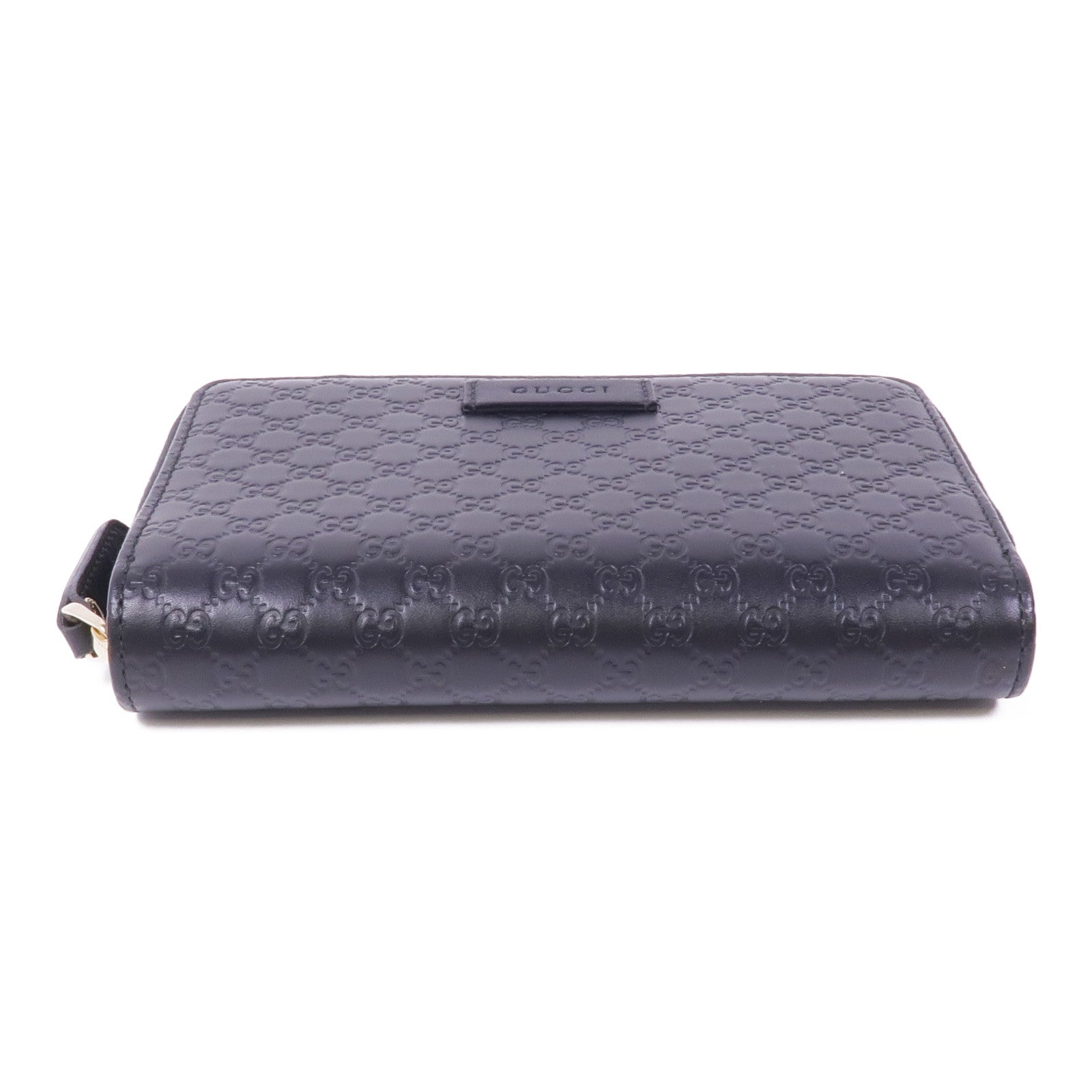 GUCCI 皮革Zipped Wallet金扣長錢包