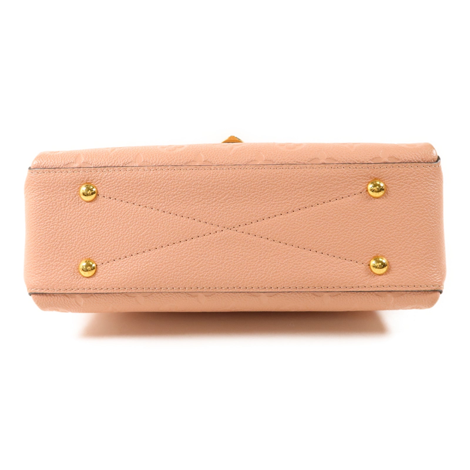LOUIS VUITTON Monogram Empreinte Georges BB金扣手挽肩背兩用袋