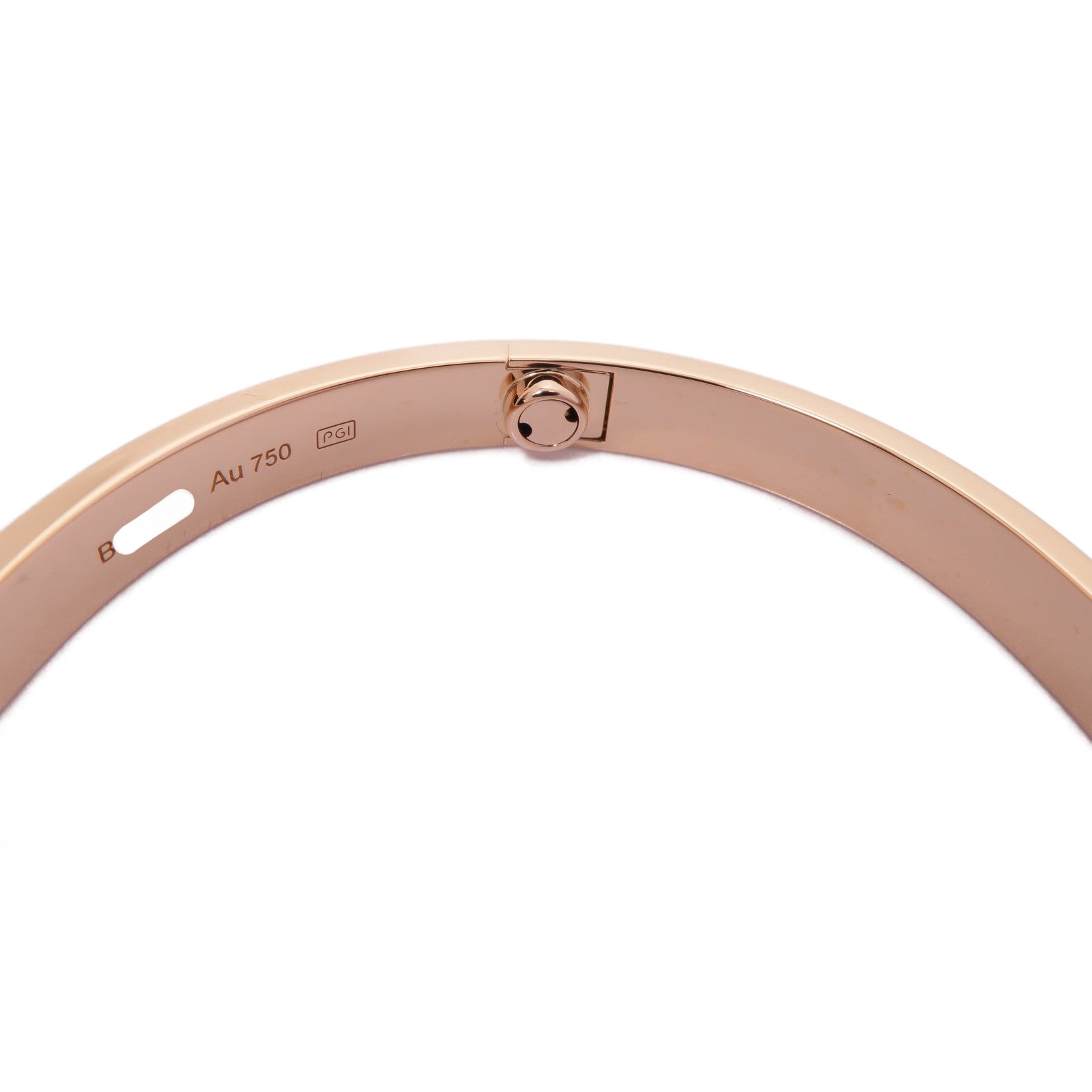 CARTIER 【激減優惠】18K玫瑰金Love Bracelet手鐲Cartier#18