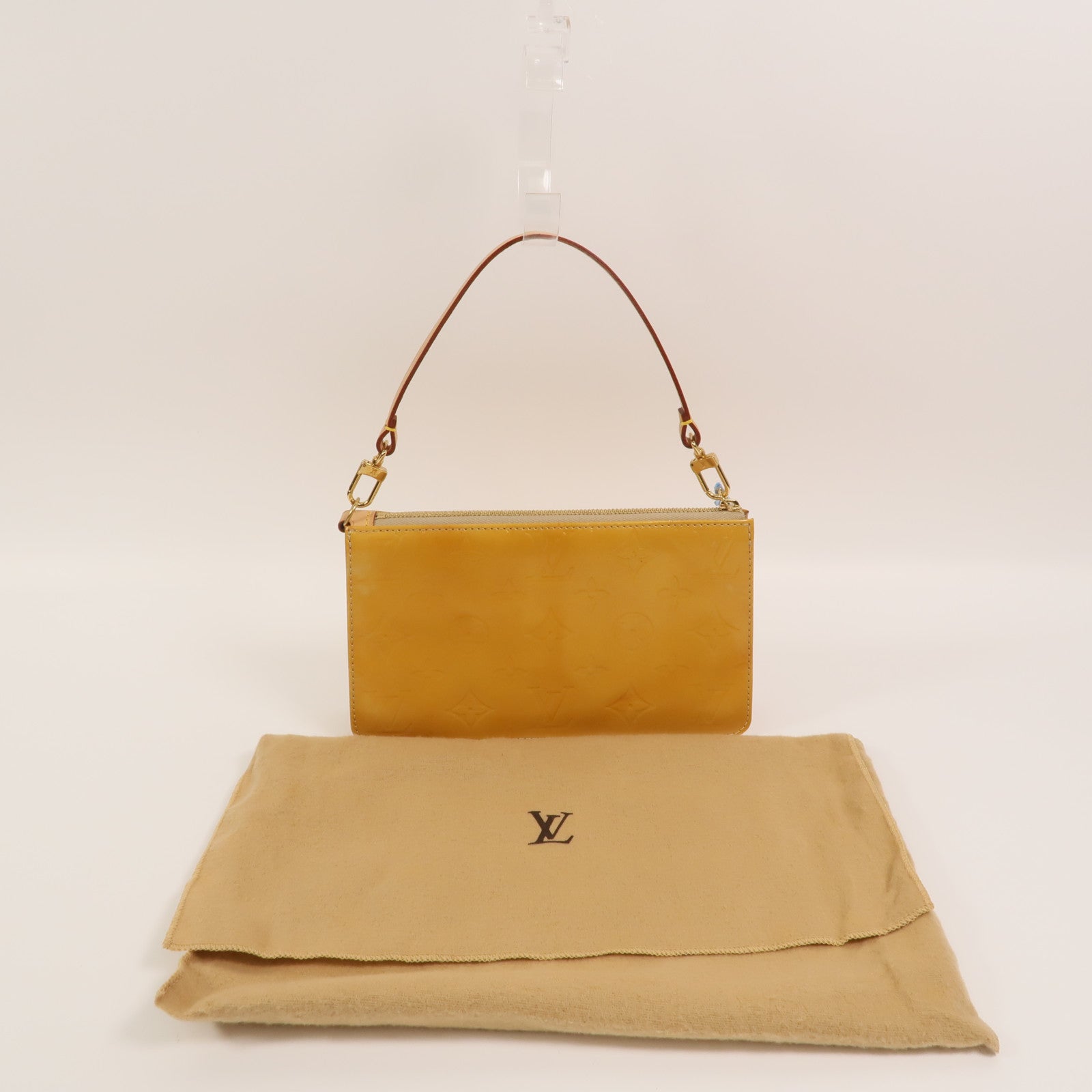 LOUIS VUITTON Monogram Vernis Lexington Pouch手挽袋