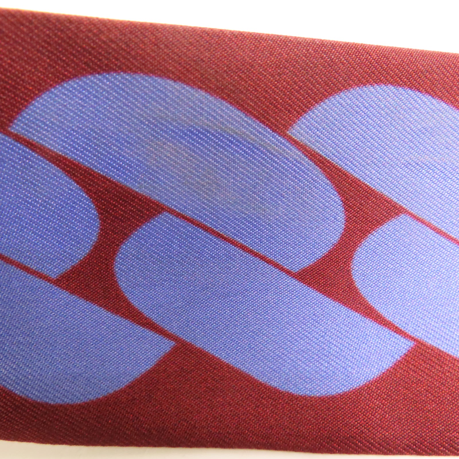 HERMES Twilly Scarf Scarves Silk Purple Red