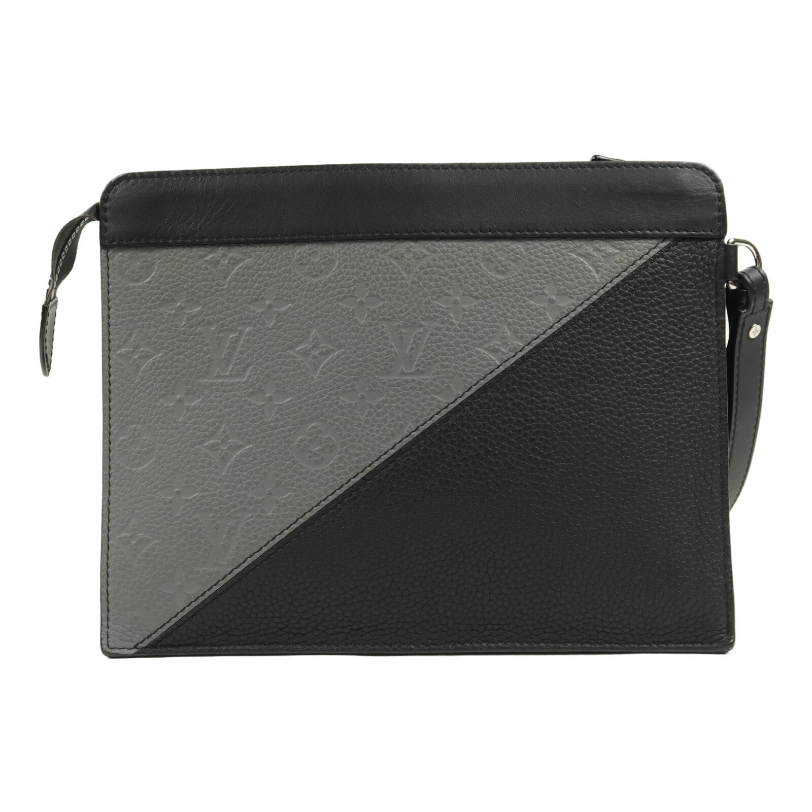 LOUIS VUITTON Taurillon Standing Pouch手拿包