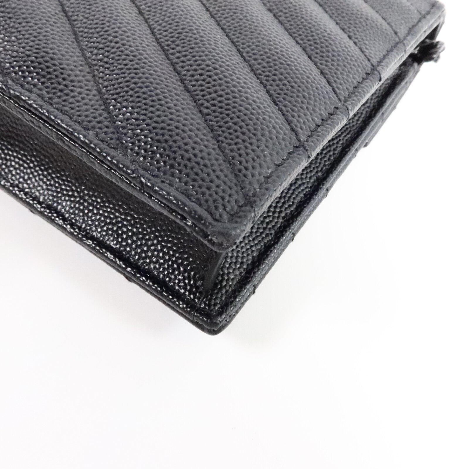 SAINT LAURENT 牛皮皮革Cassandre Envelope Chain Wallet鏈帶肩背袋