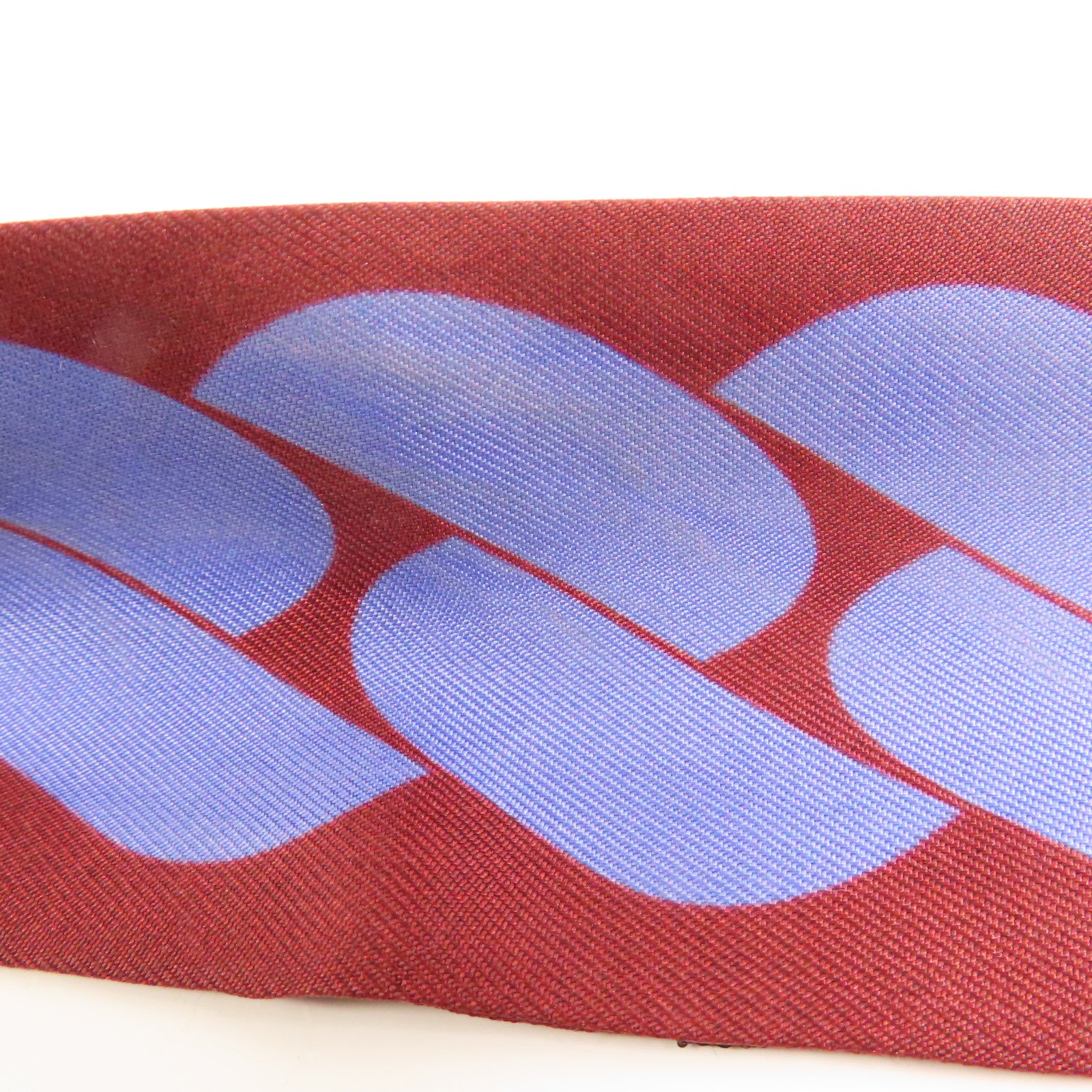 HERMES Twilly Scarf Scarves Silk Purple Red