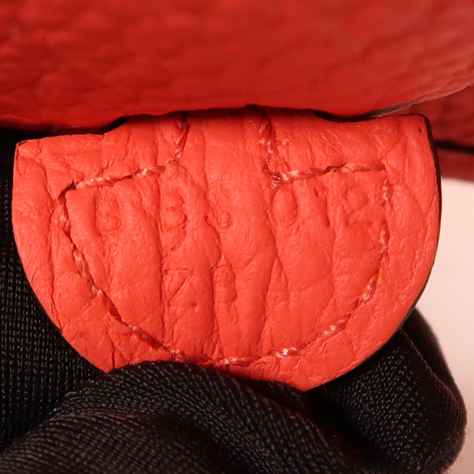 HERMES Clemence皮革Evelyne TPM銀扣肩背袋Rose Texas