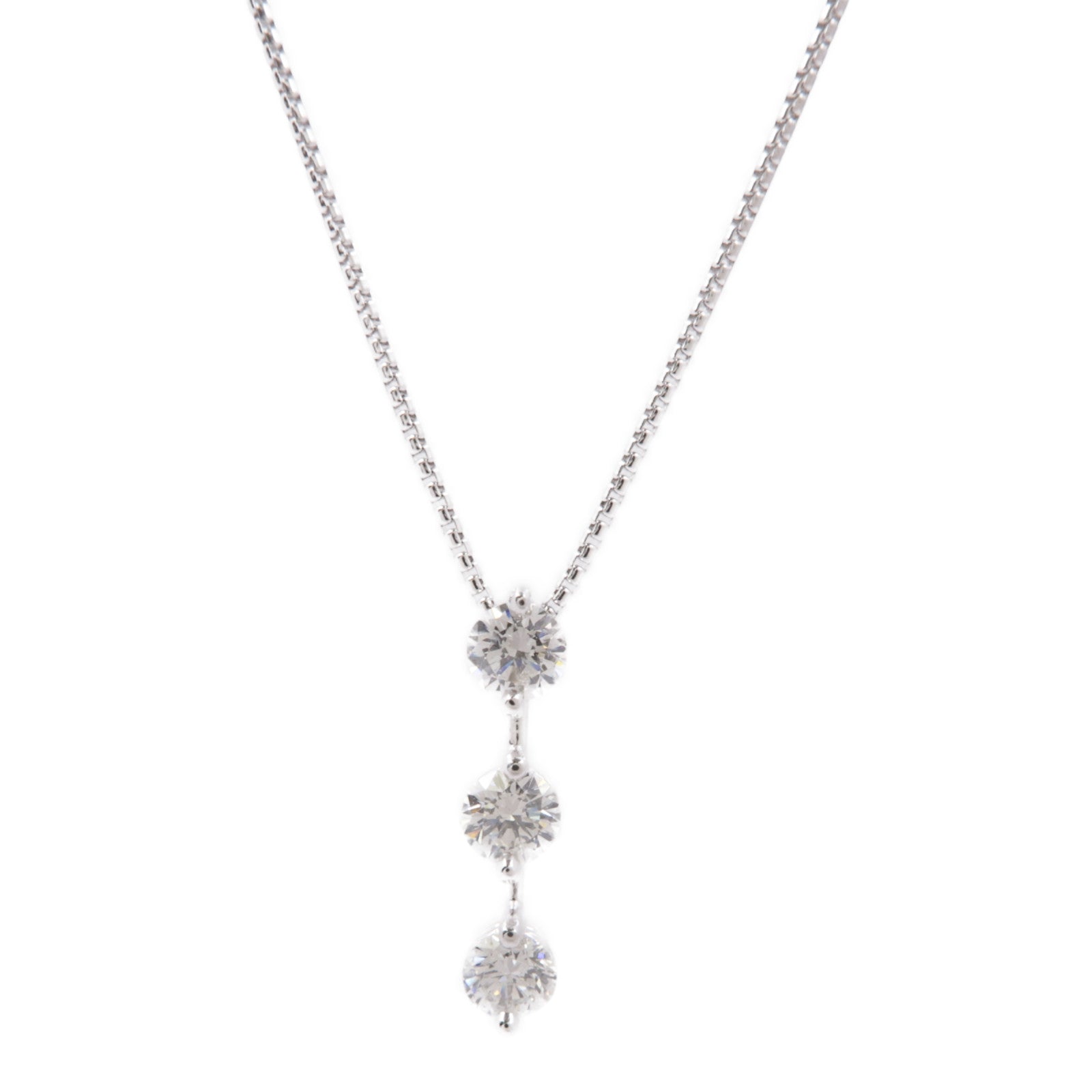 JEWELRY PT900鉑金/PT850鉑金Diamond Necklace鑽石項鍊