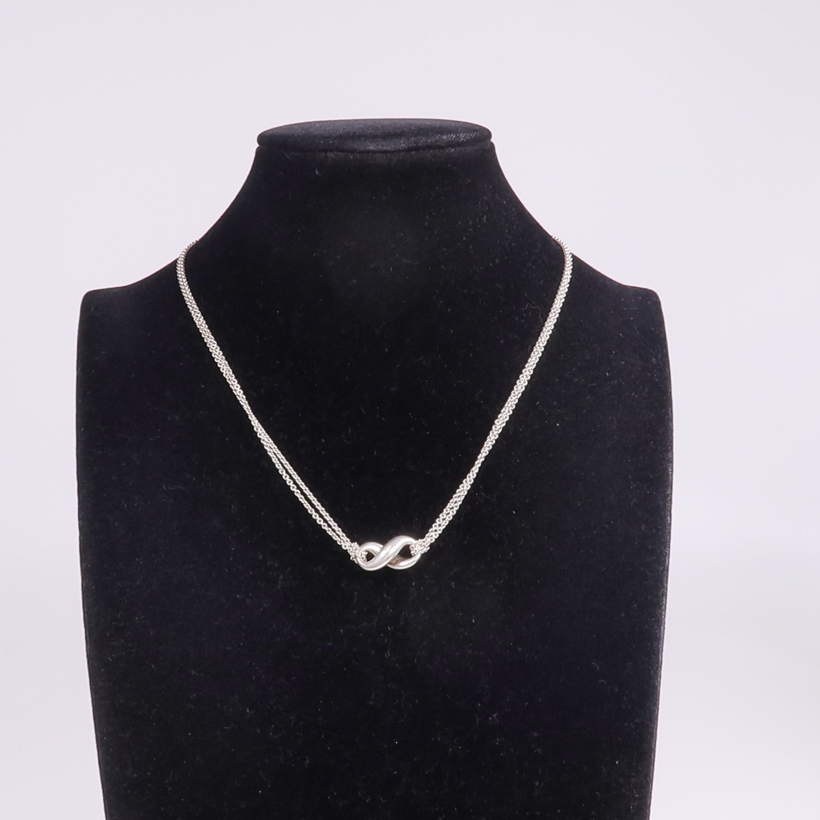 TIFFANY＆CO 925純銀Figure Eight Necklace項鍊