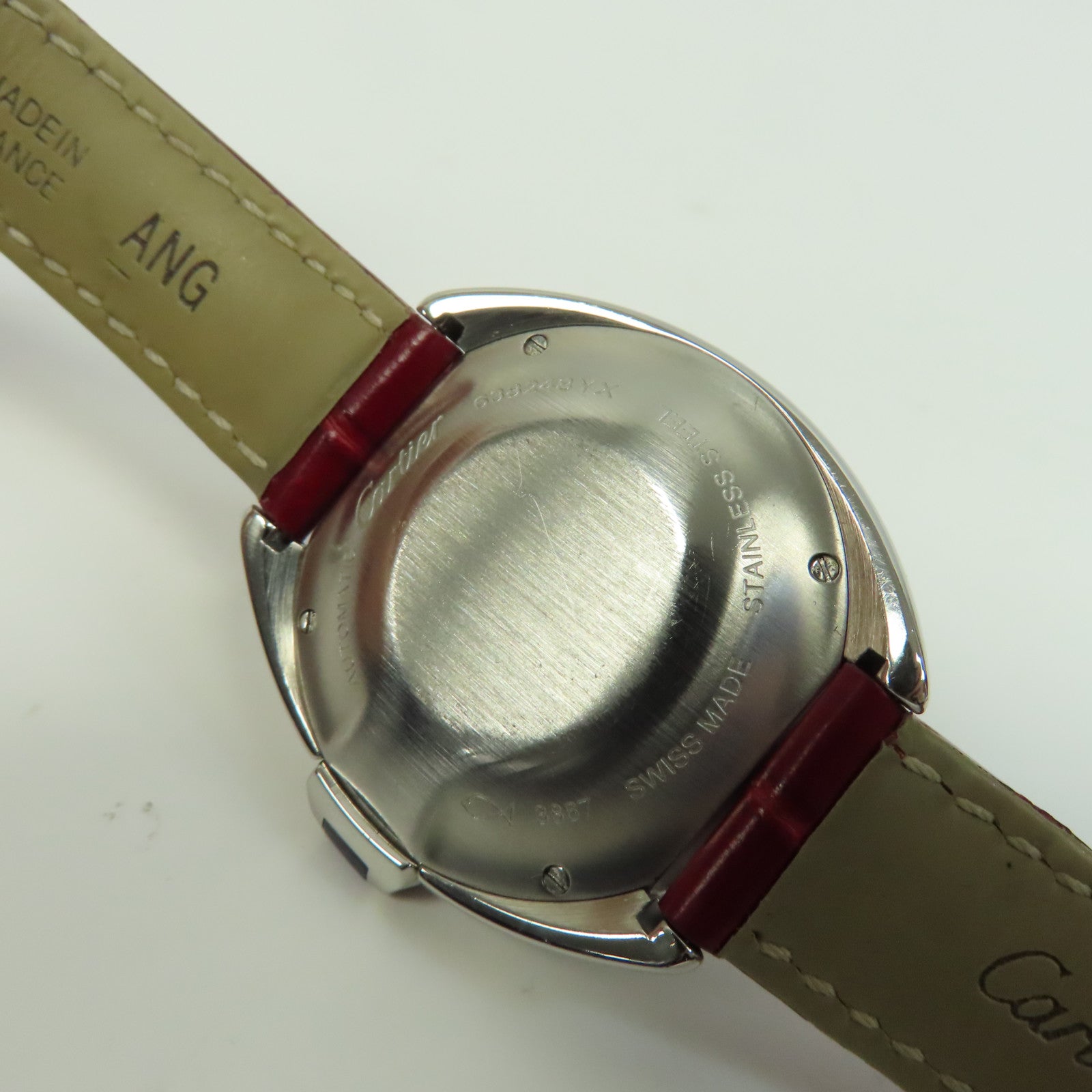 CARTIER Cle de Cartier不鏽鋼手錶自動機芯銀色