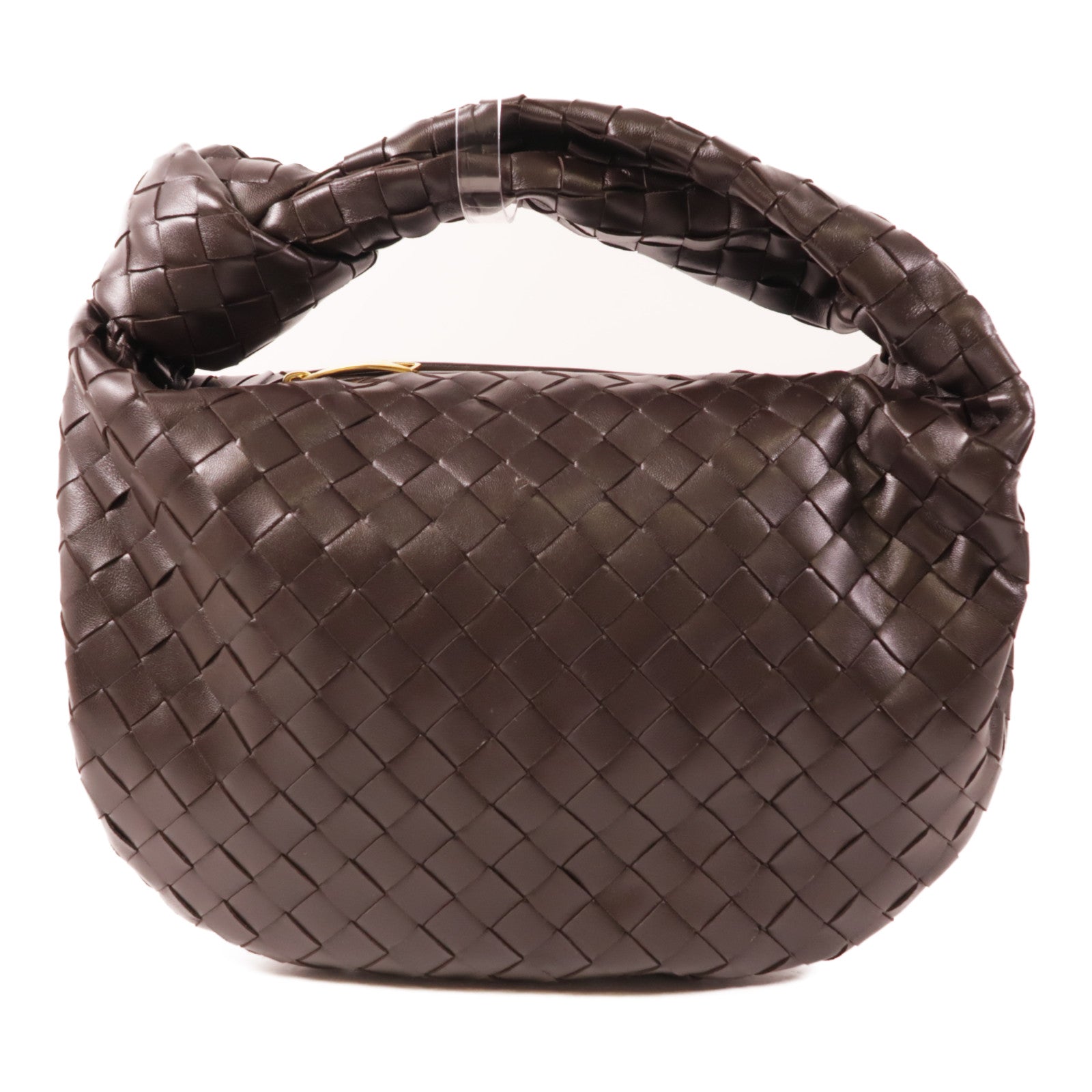 BOTTEGA VENETA 皮革Small Jodie金扣手挽袋