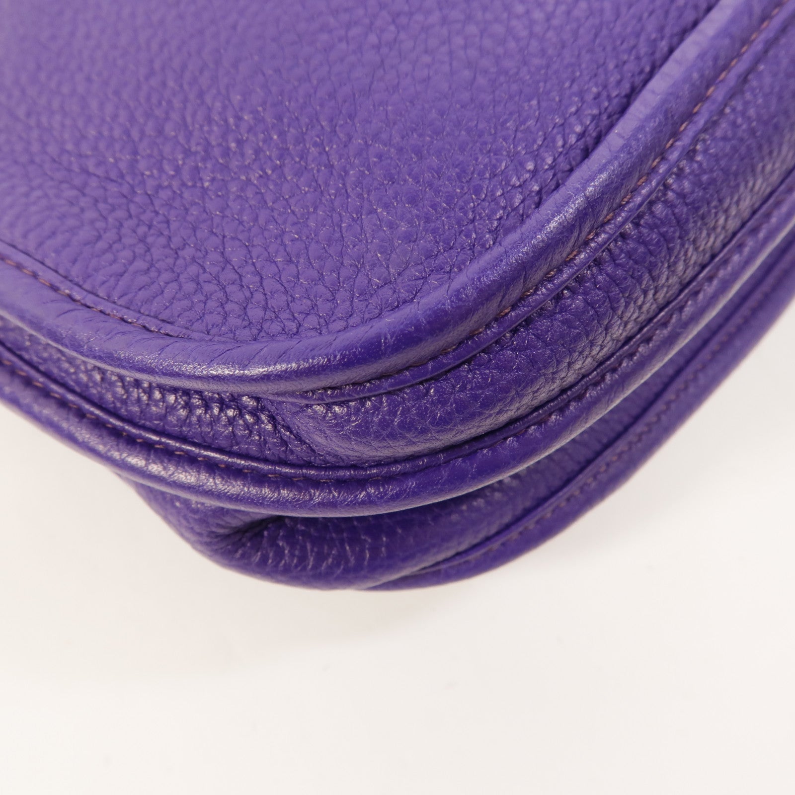 HERMES Clemence皮革Evelyne PM 肩背袋Iris