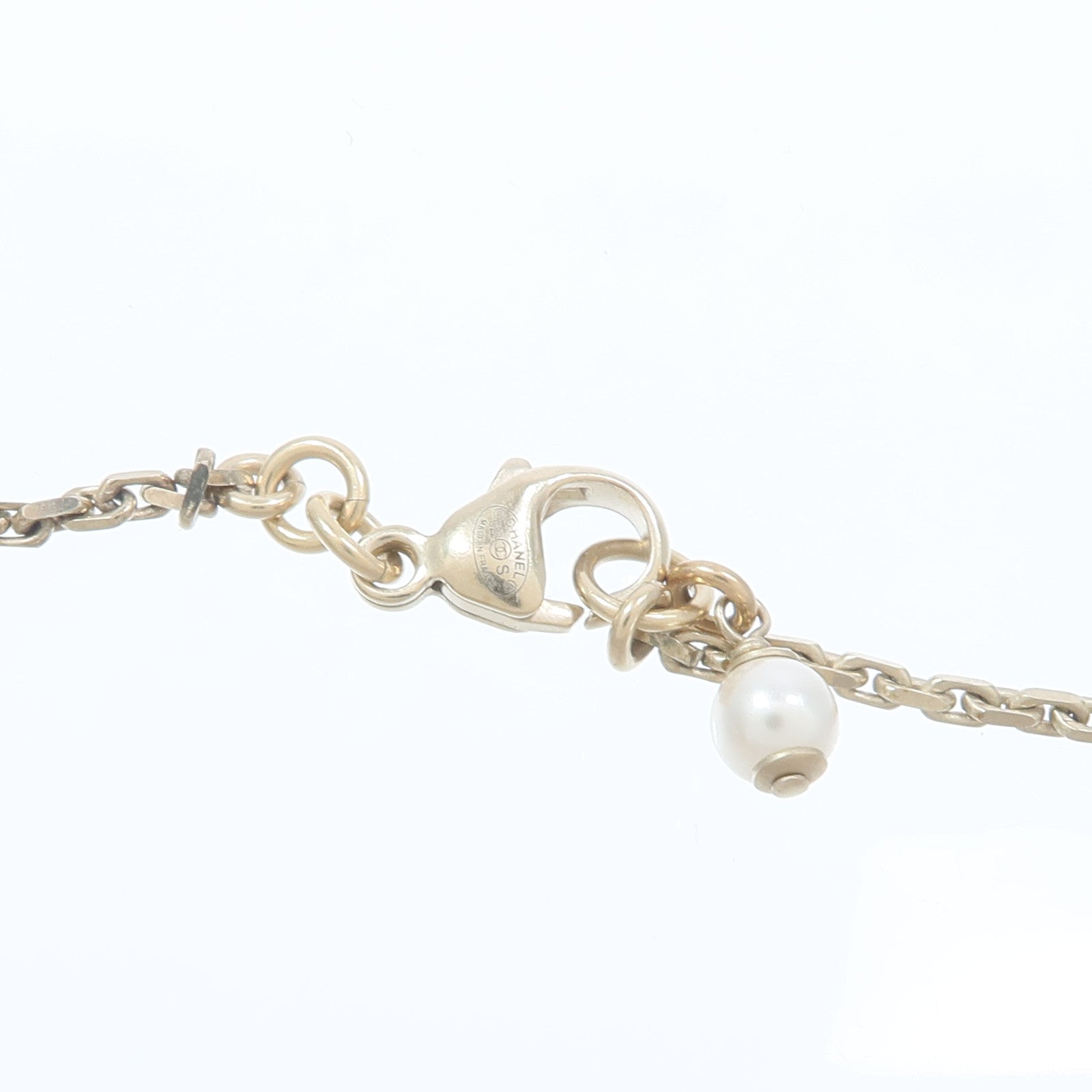 CHANEL 金屬No.5 Star Pendant Nacklace項鍊