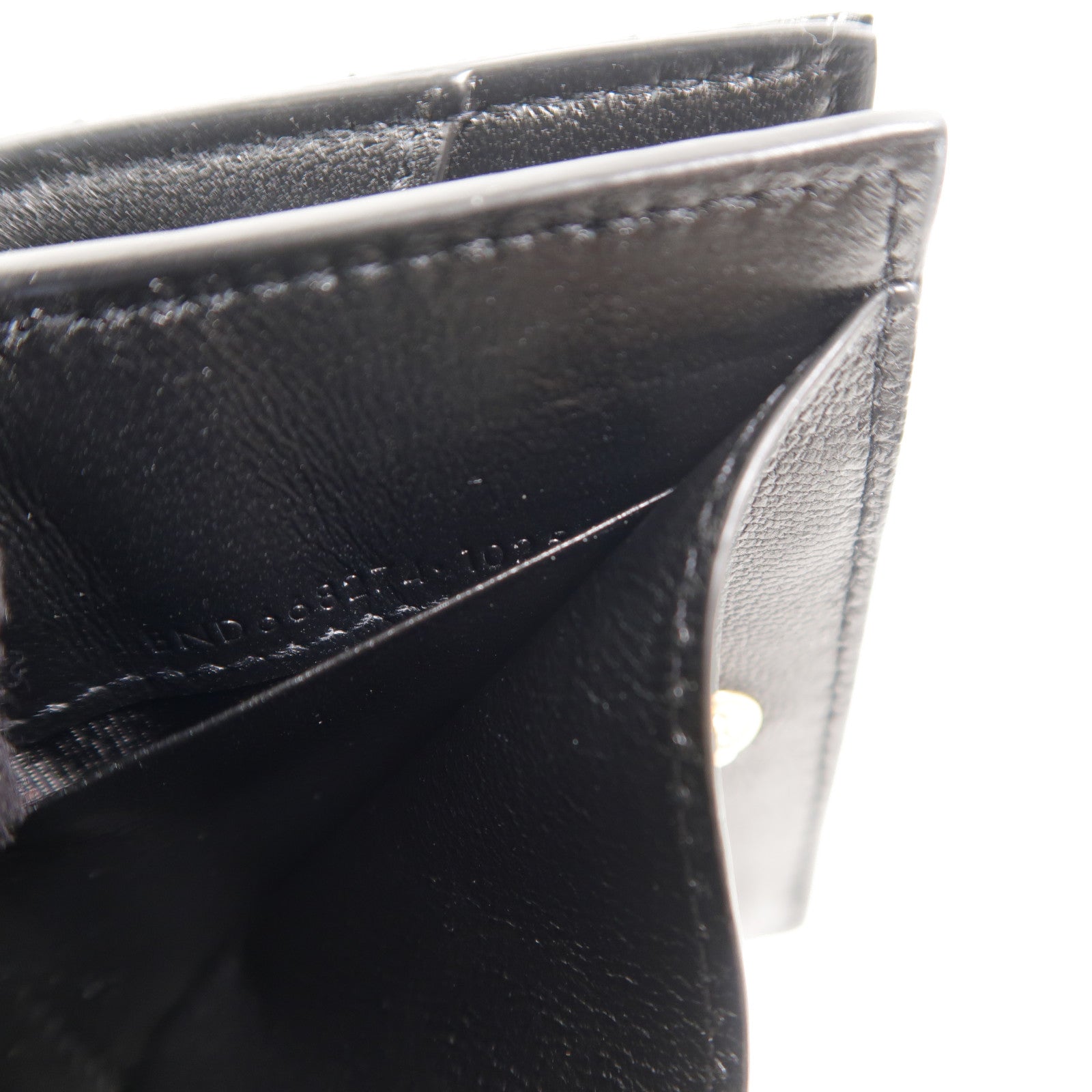 SAINT LAURENT 牛皮皮革Cassandre Matelasse Origami Tiny Wallet錢包