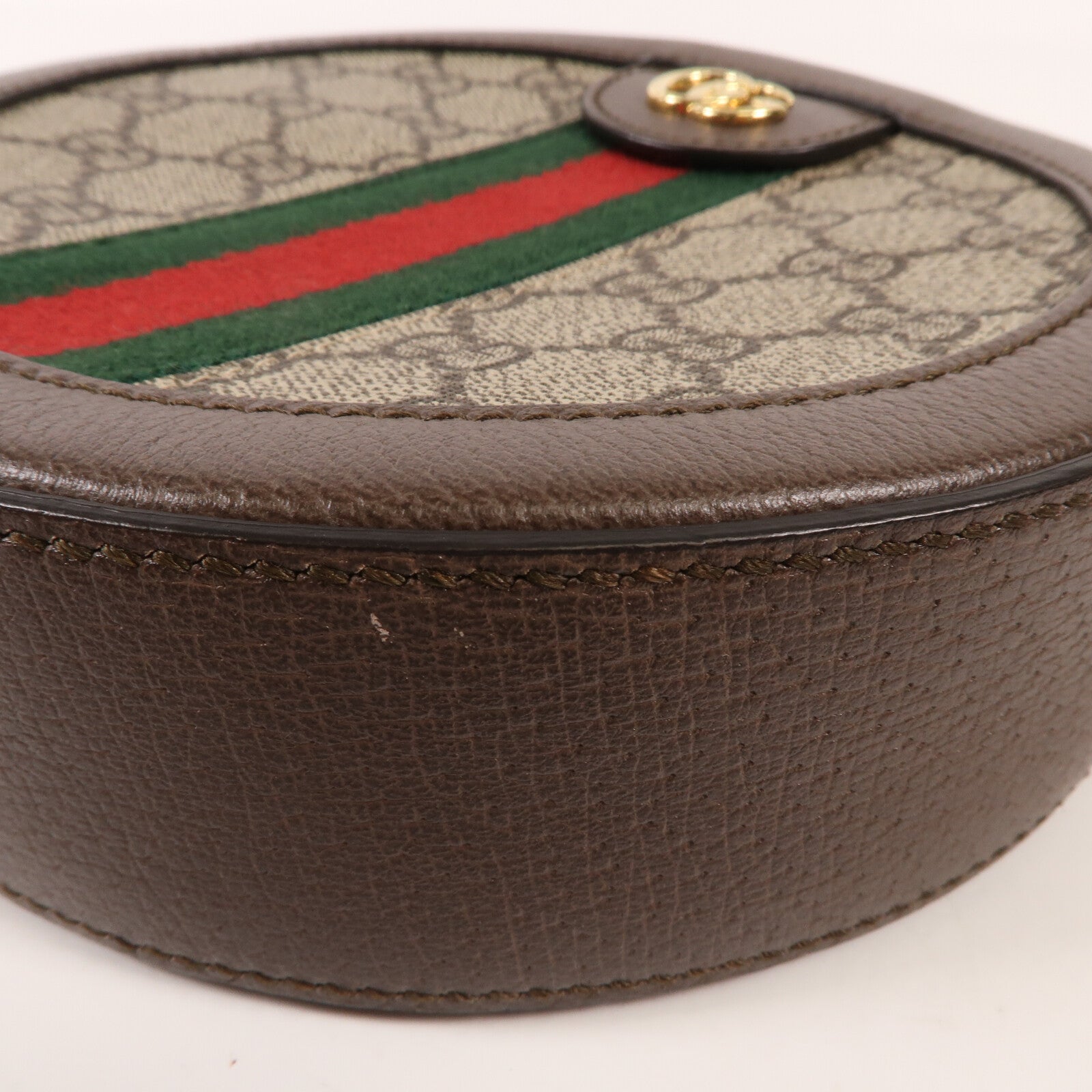 GUCCI 塗層帆布Ophidia GG Mini金扣鏈帶肩背袋