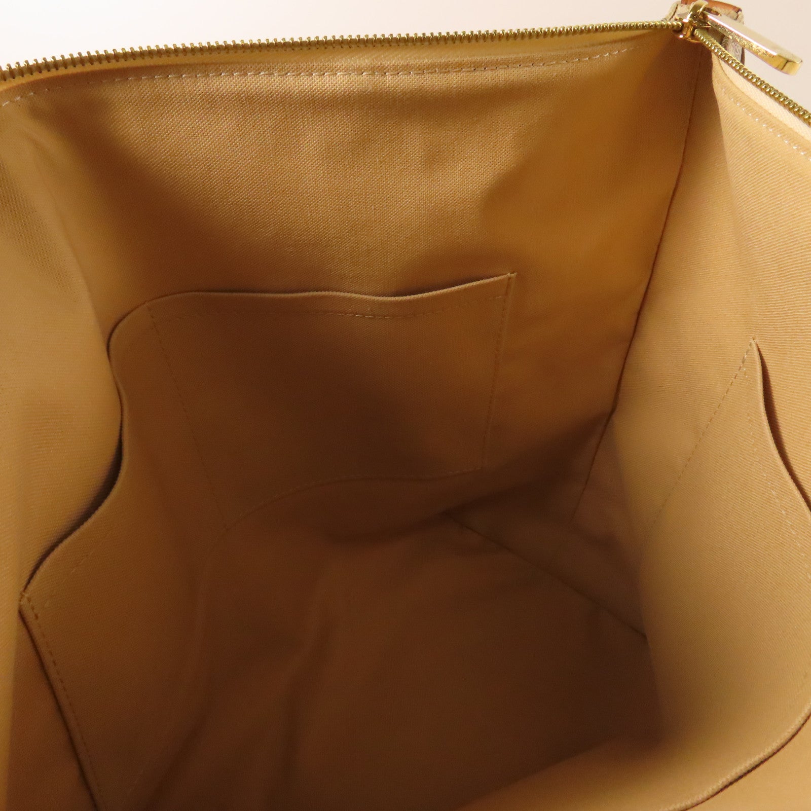 LOUIS VUITTON Damier Azur Totally MM金扣肩背袋白色