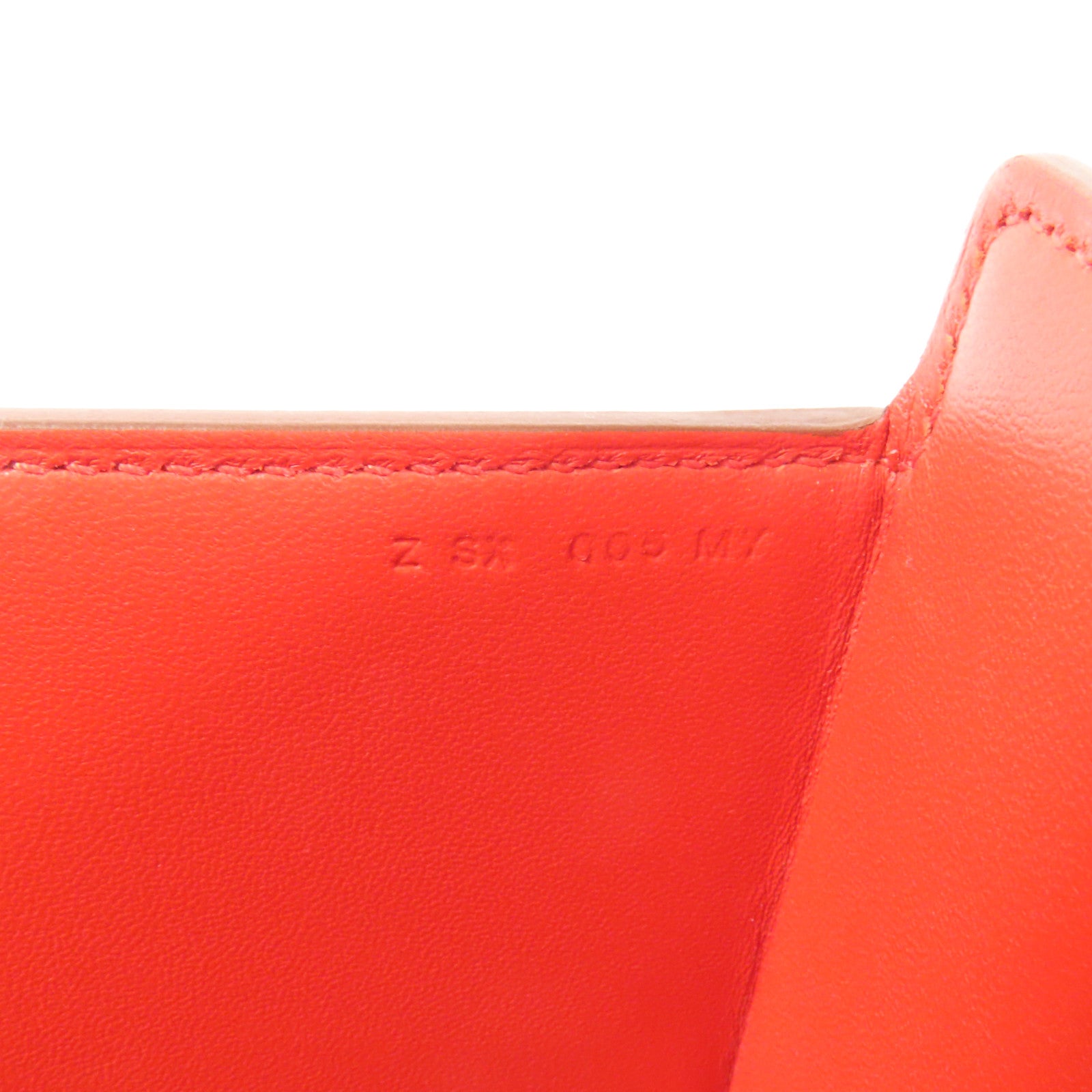 HERMES Chevre皮革Cinhetic Box金扣手挽肩背兩用袋Rouge de Coeur