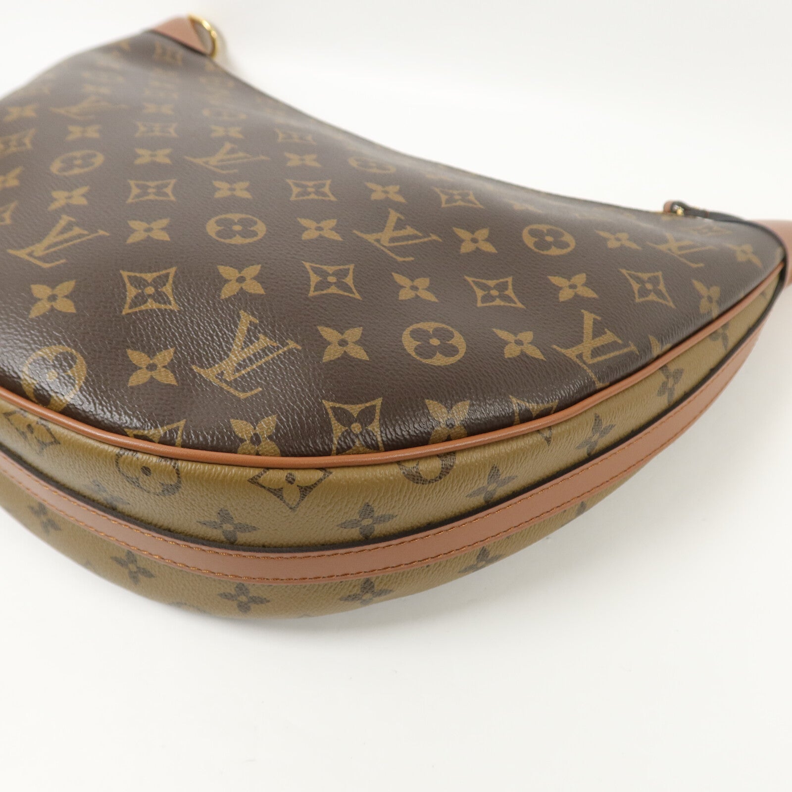 LOUIS VUITTON Monogram Reverse Loop Hobo手挽肩背兩用袋