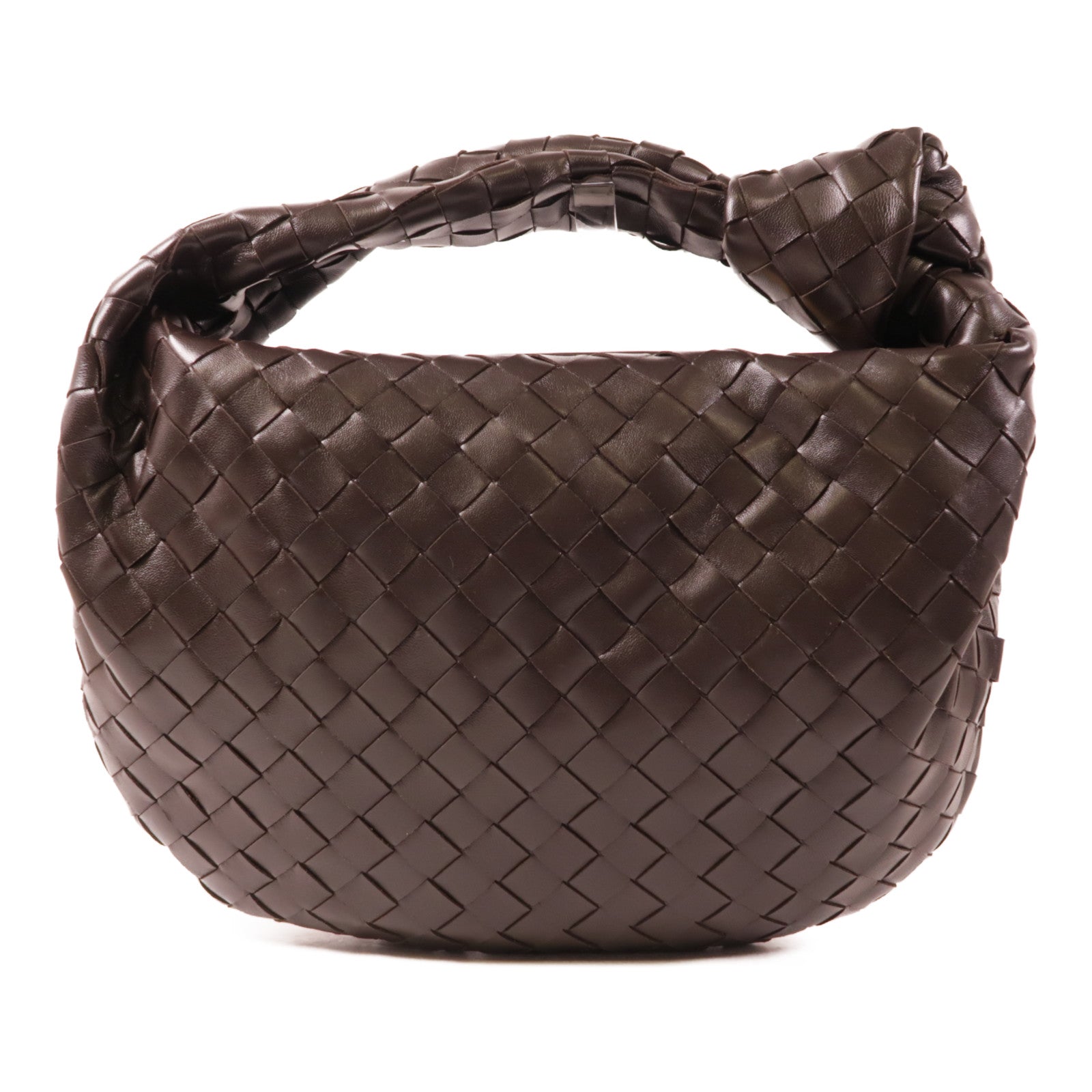 BOTTEGA VENETA 皮革Small Jodie金扣手挽袋