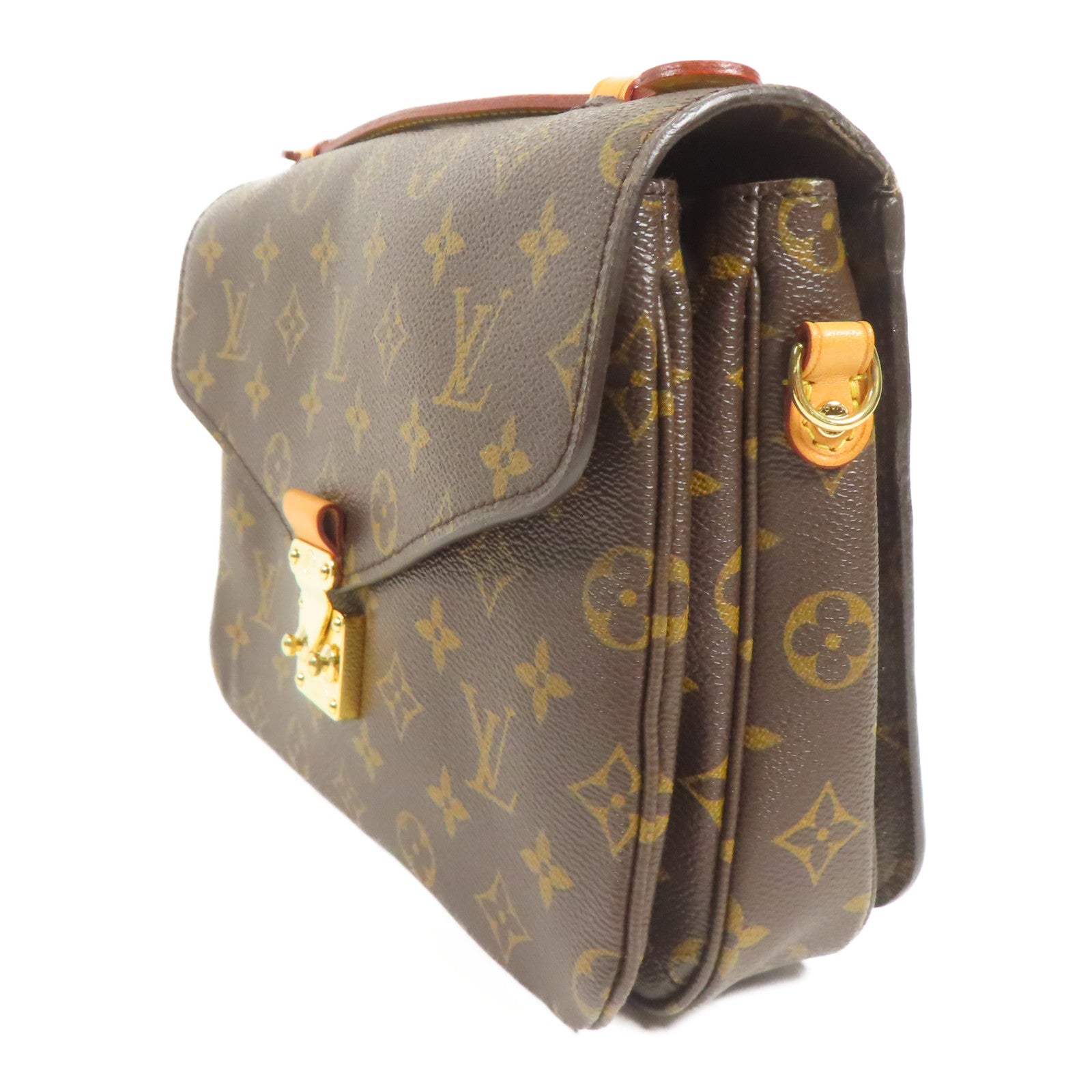 LOUIS VUITTON LV GHW Pochette Metis MM 2way Bag M44875 Monogram Brown