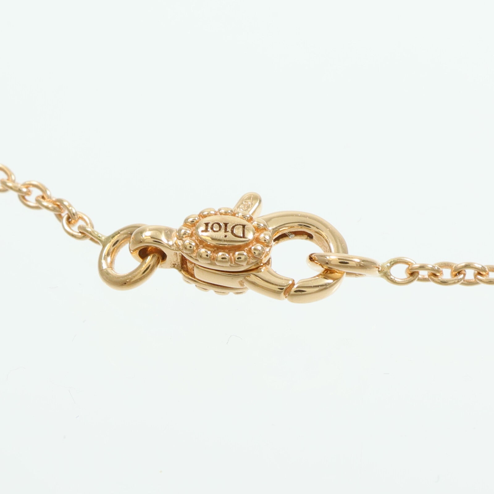 Dior 18K玫瑰金Rose Dior Couture鑽石項鍊