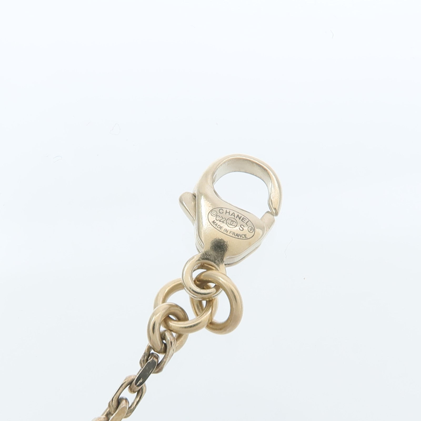 CHANEL 金屬No.5 Star Pendant Nacklace項鍊