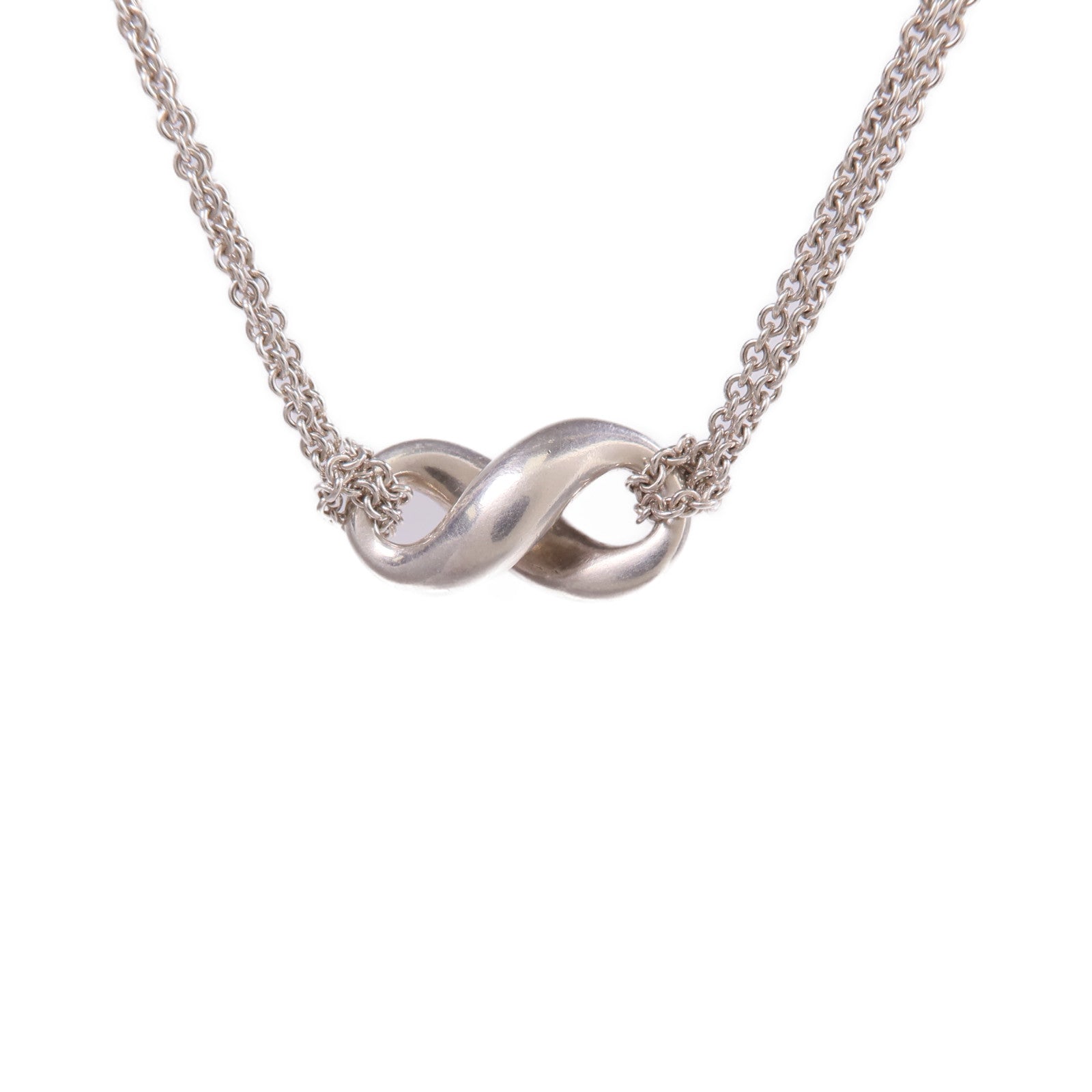 TIFFANY＆CO 925純銀Figure Eight Necklace項鍊