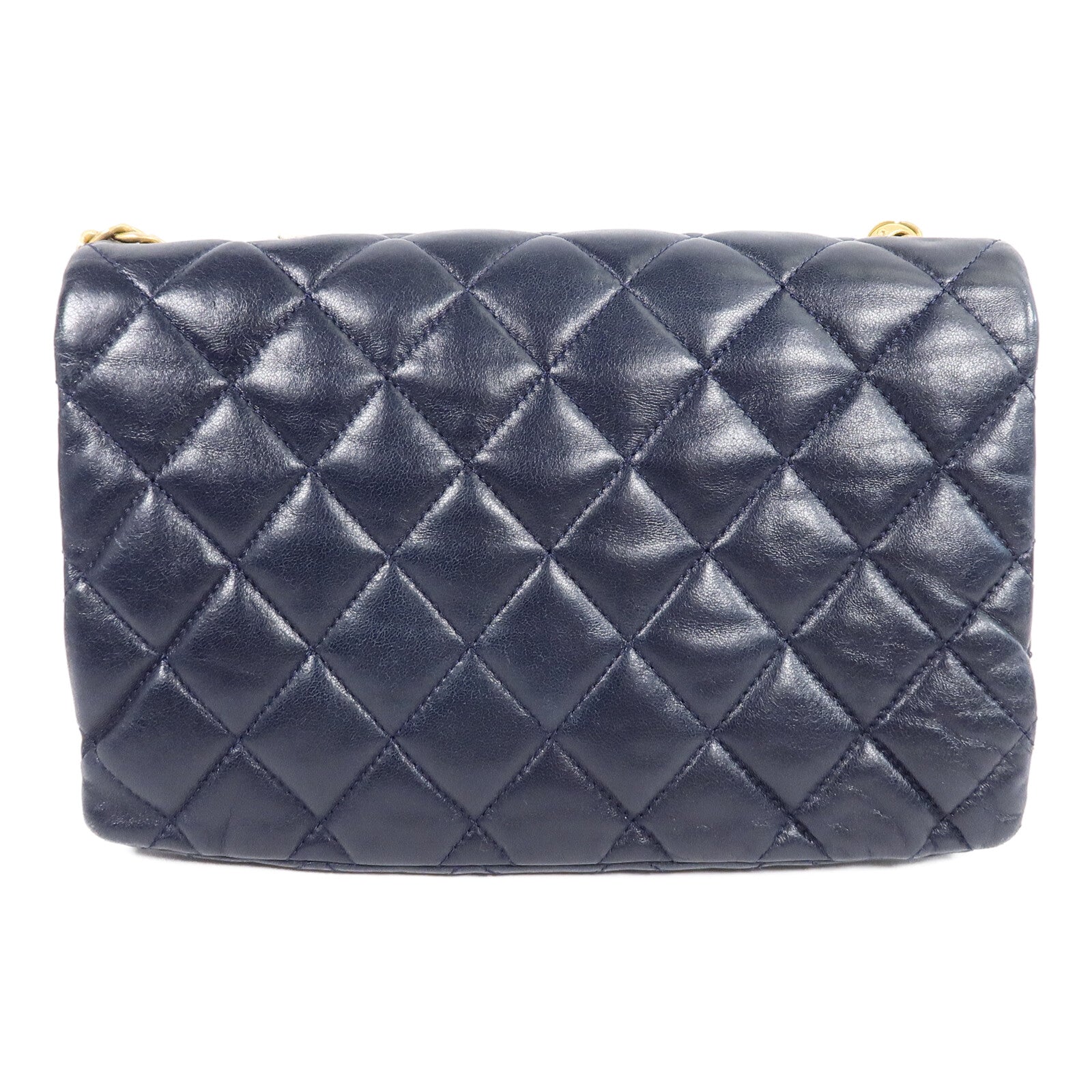 CHANEL 羊皮皮革Chain Shoulder Bag鏈帶肩背袋