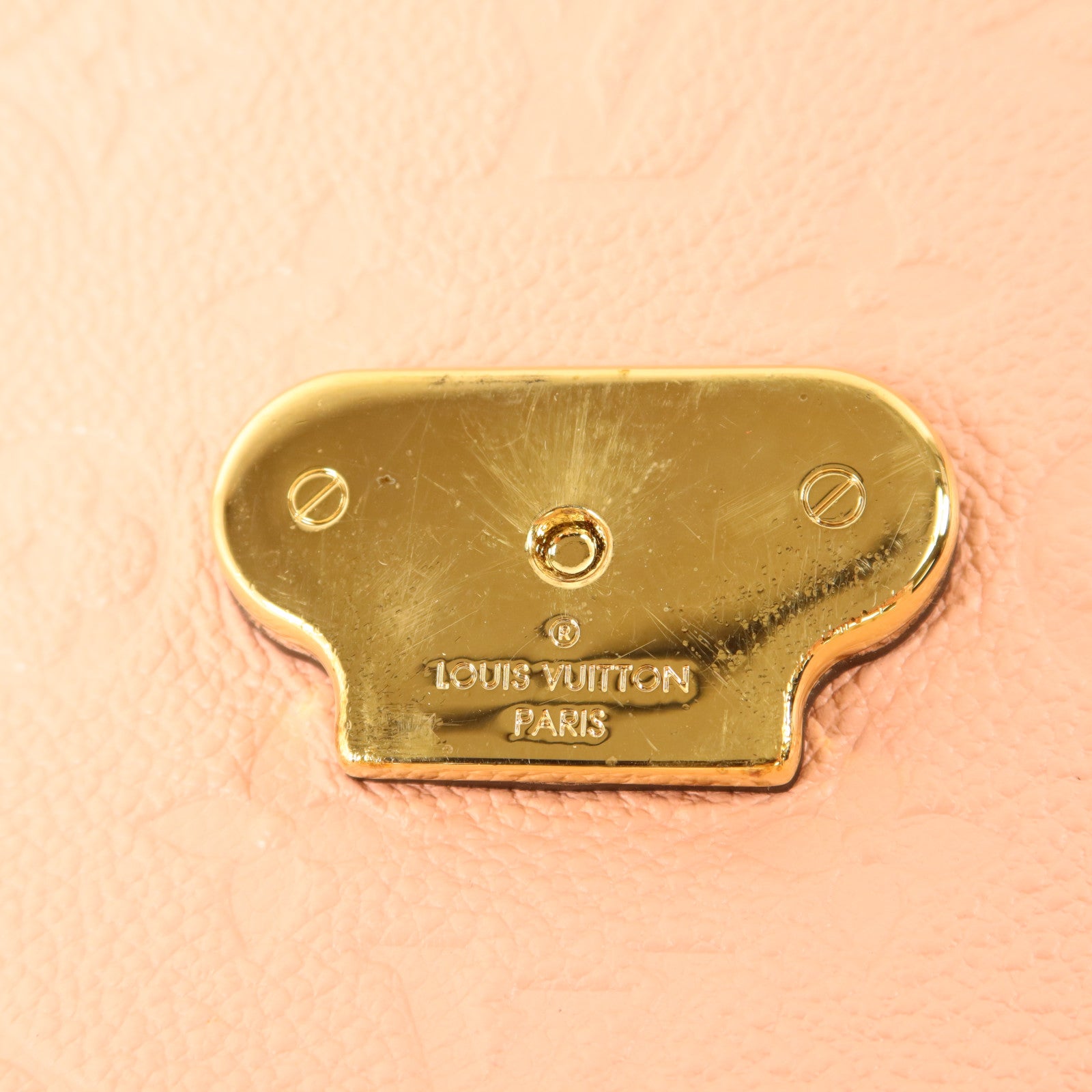 LOUIS VUITTON Monogram Empreinte Georges BB金扣手挽肩背兩用袋