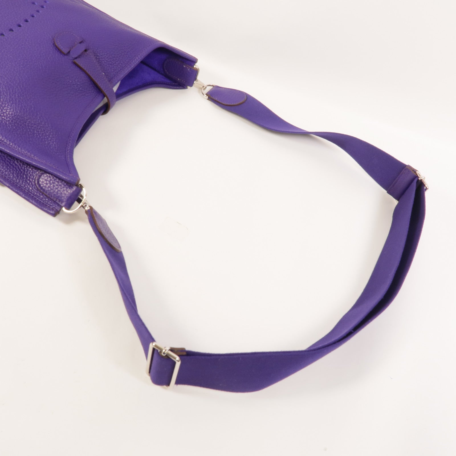 HERMES Clemence皮革Evelyne PM 肩背袋Iris