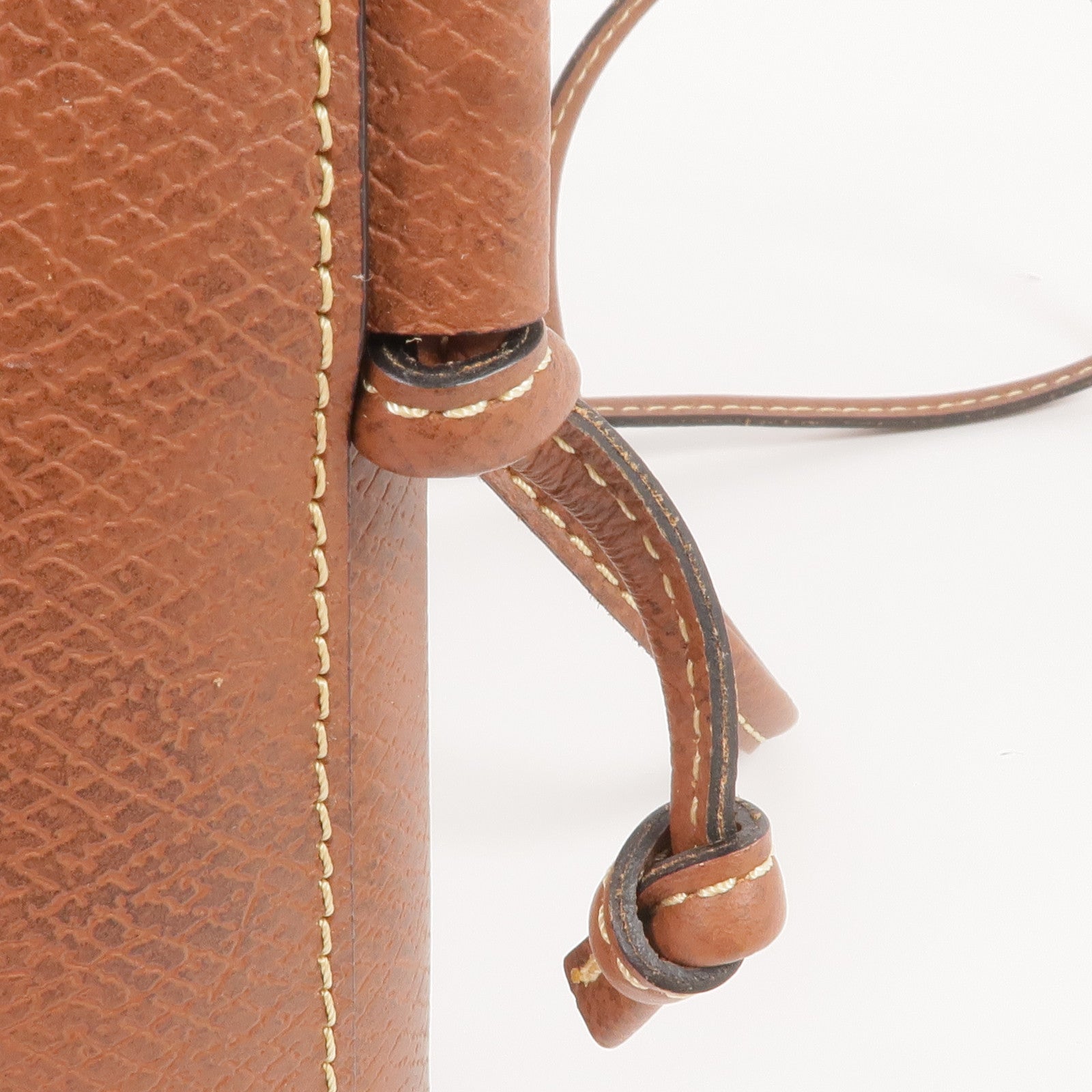 Longchamp 牛皮皮革Shoulder Bag金扣肩背袋