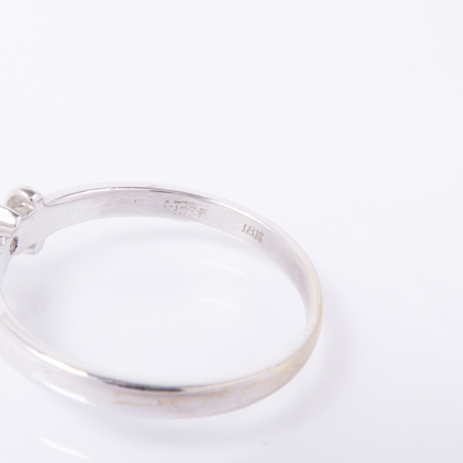 JEWELRY 18K白金Diamond Ring鑽石戒指US#5.25