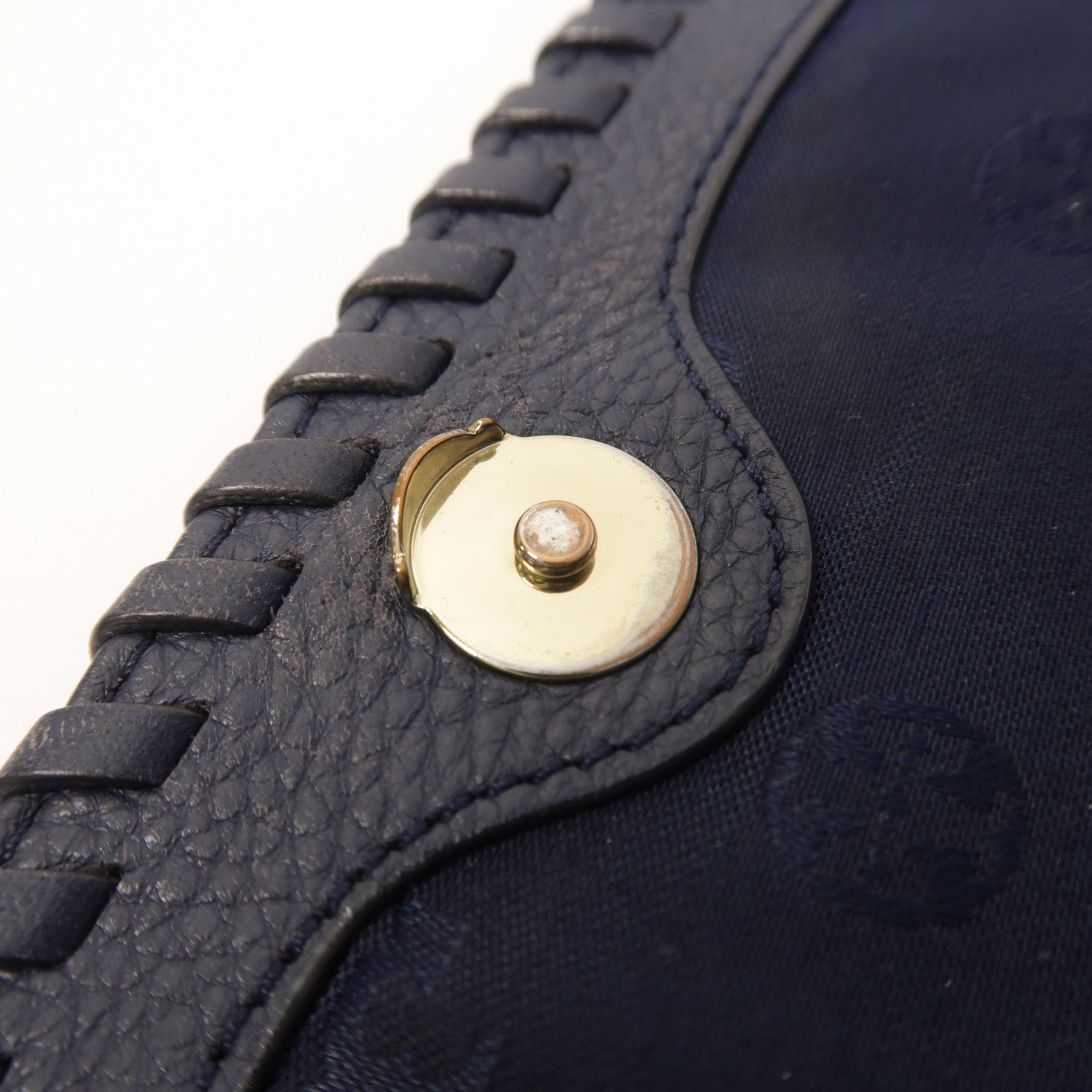 Tory Burch 牛皮皮革Chain Shoulder金扣鏈帶肩背袋