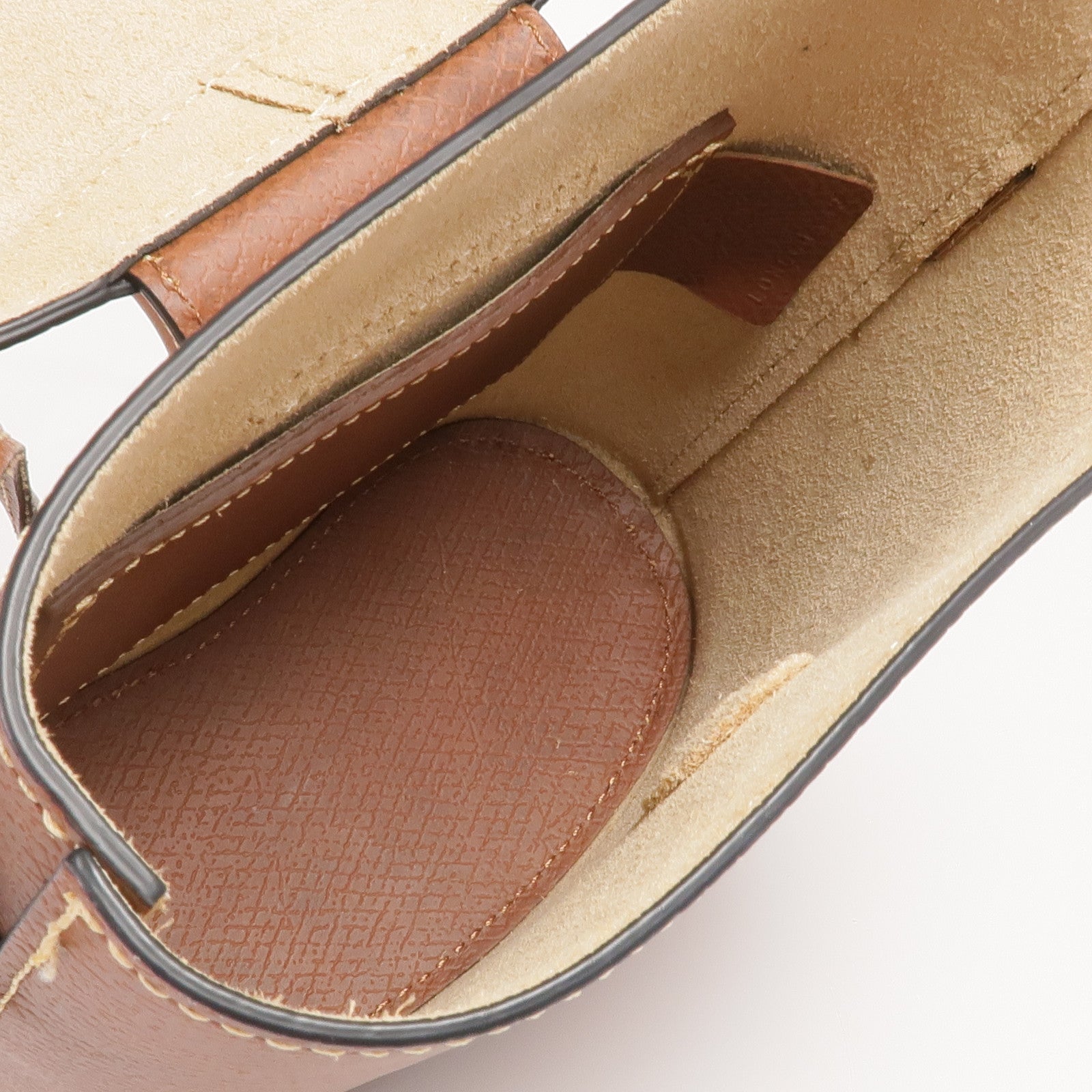 Longchamp 牛皮皮革Shoulder Bag金扣肩背袋