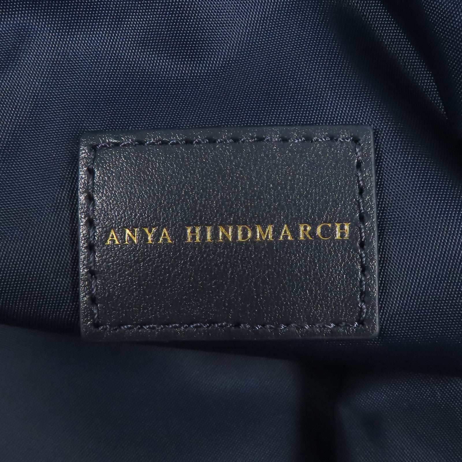 ANYA HINDMARCH 尼龍Shoulder Bag金扣肩背袋