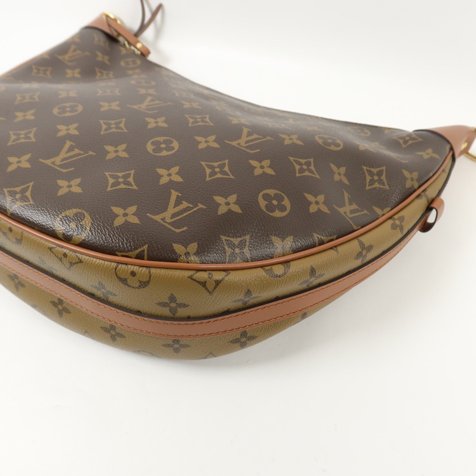 LOUIS VUITTON Monogram Reverse Loop Hobo手挽肩背兩用袋