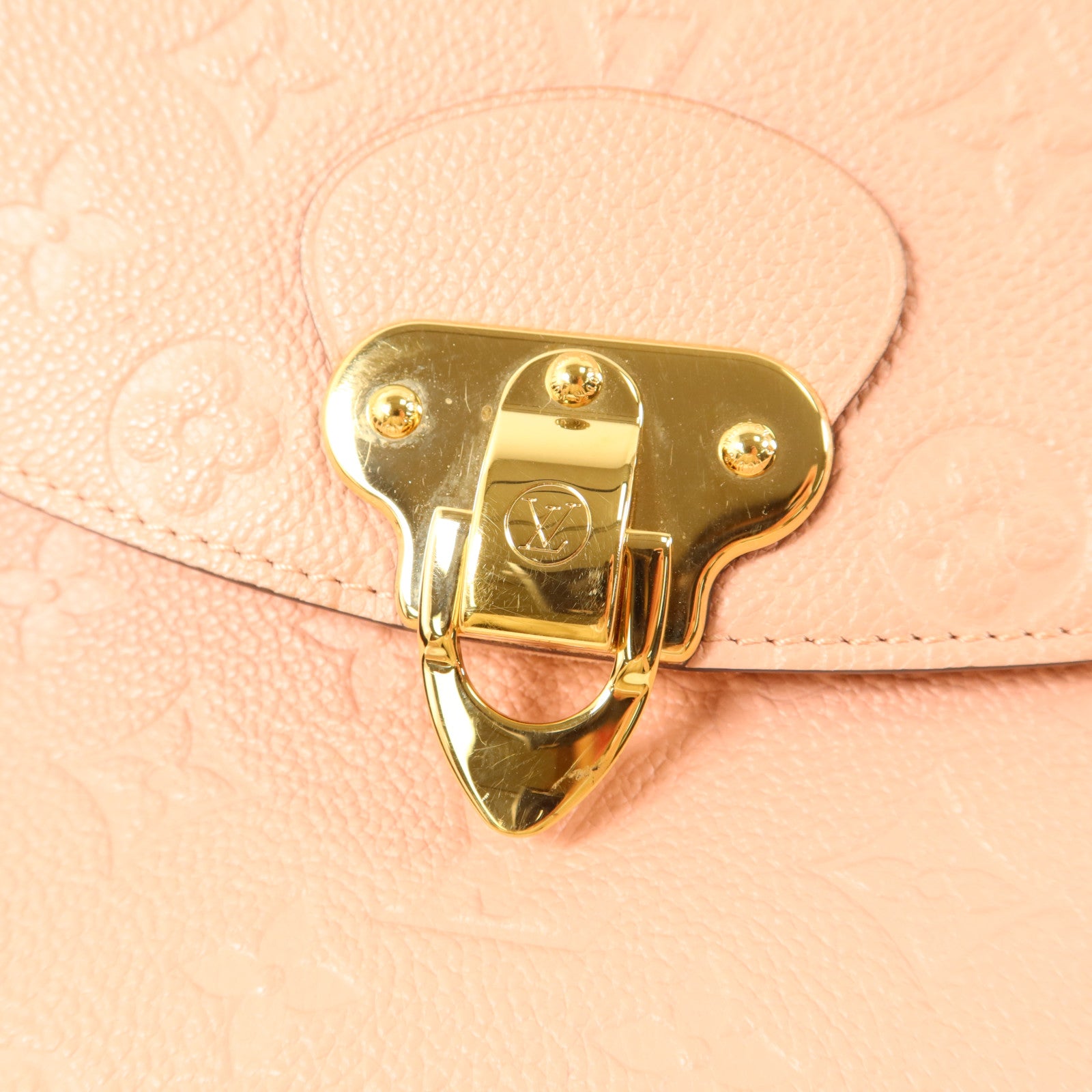 LOUIS VUITTON Monogram Empreinte Georges BB金扣手挽肩背兩用袋