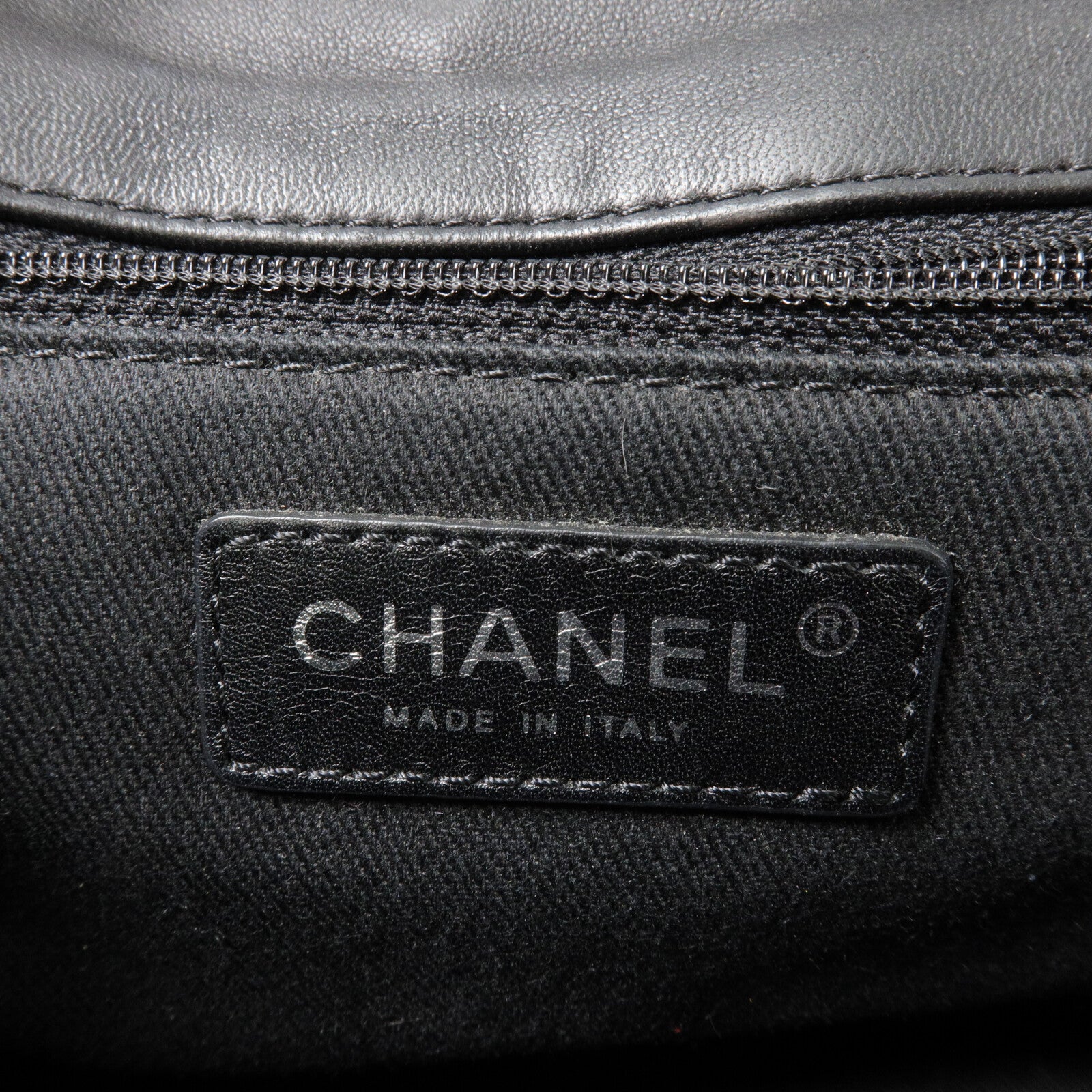 CHANEL 羊皮皮革Chain Shoulder鏈帶肩背袋