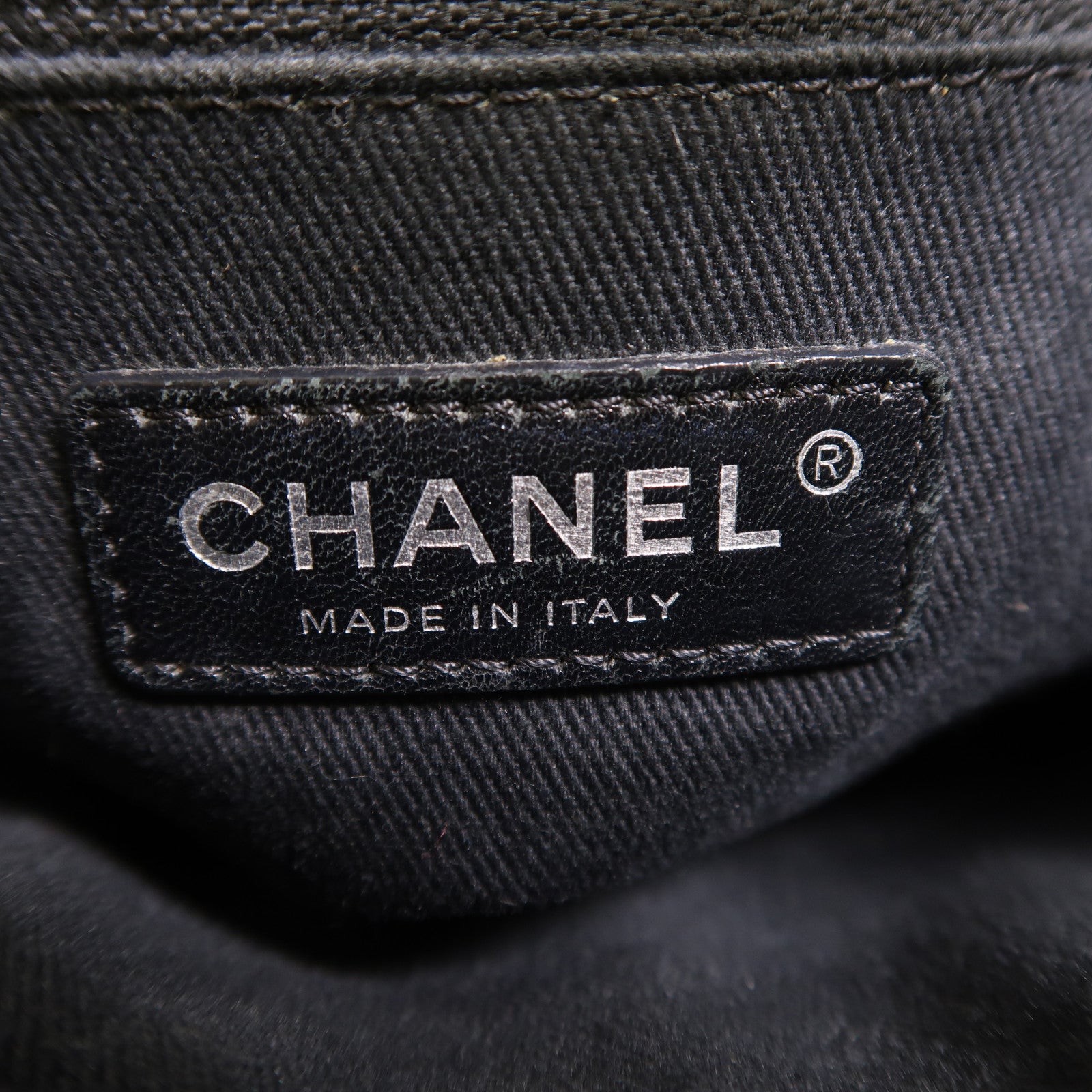 CHANEL 牛皮皮革2 Way Shoulder銀扣手挽肩背兩用袋
