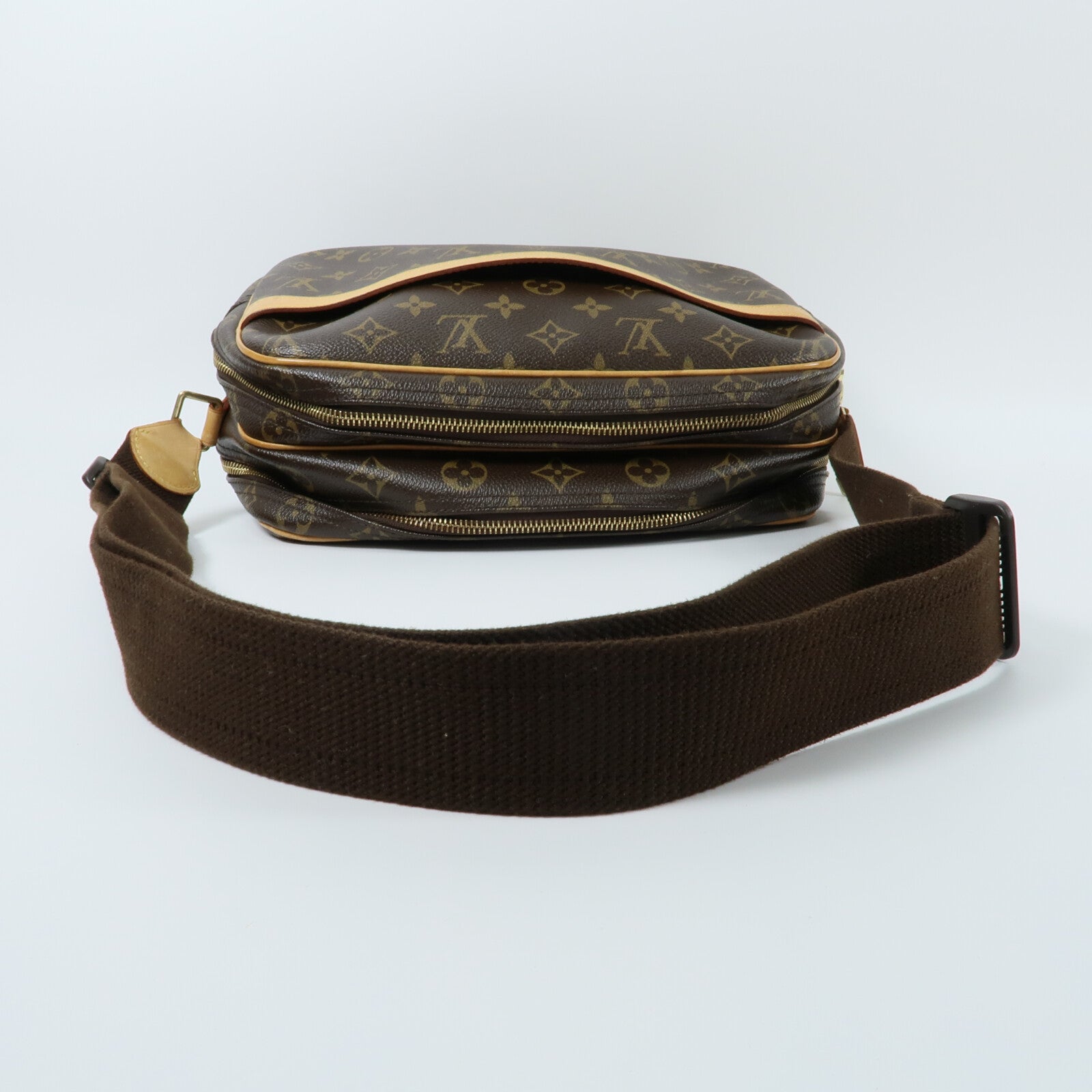 LOUIS VUITTON Monogram Reporter PM肩背袋