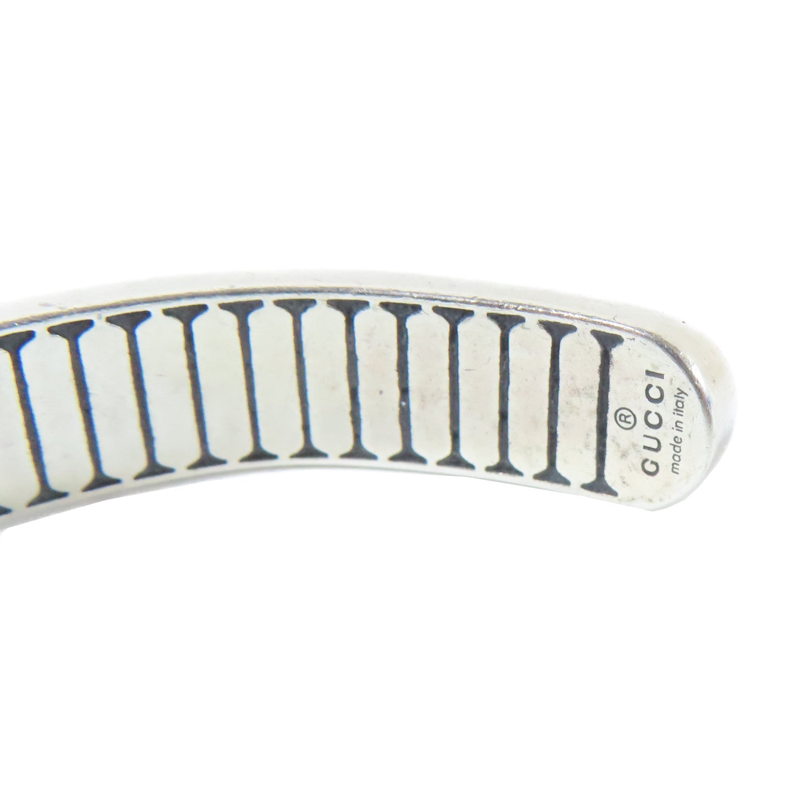 GUCCI 純銀Bracelet手鐲銀色#17cm