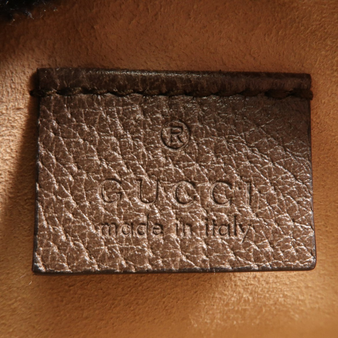 GUCCI 塗層帆布Ophidia GG Mini金扣鏈帶肩背袋