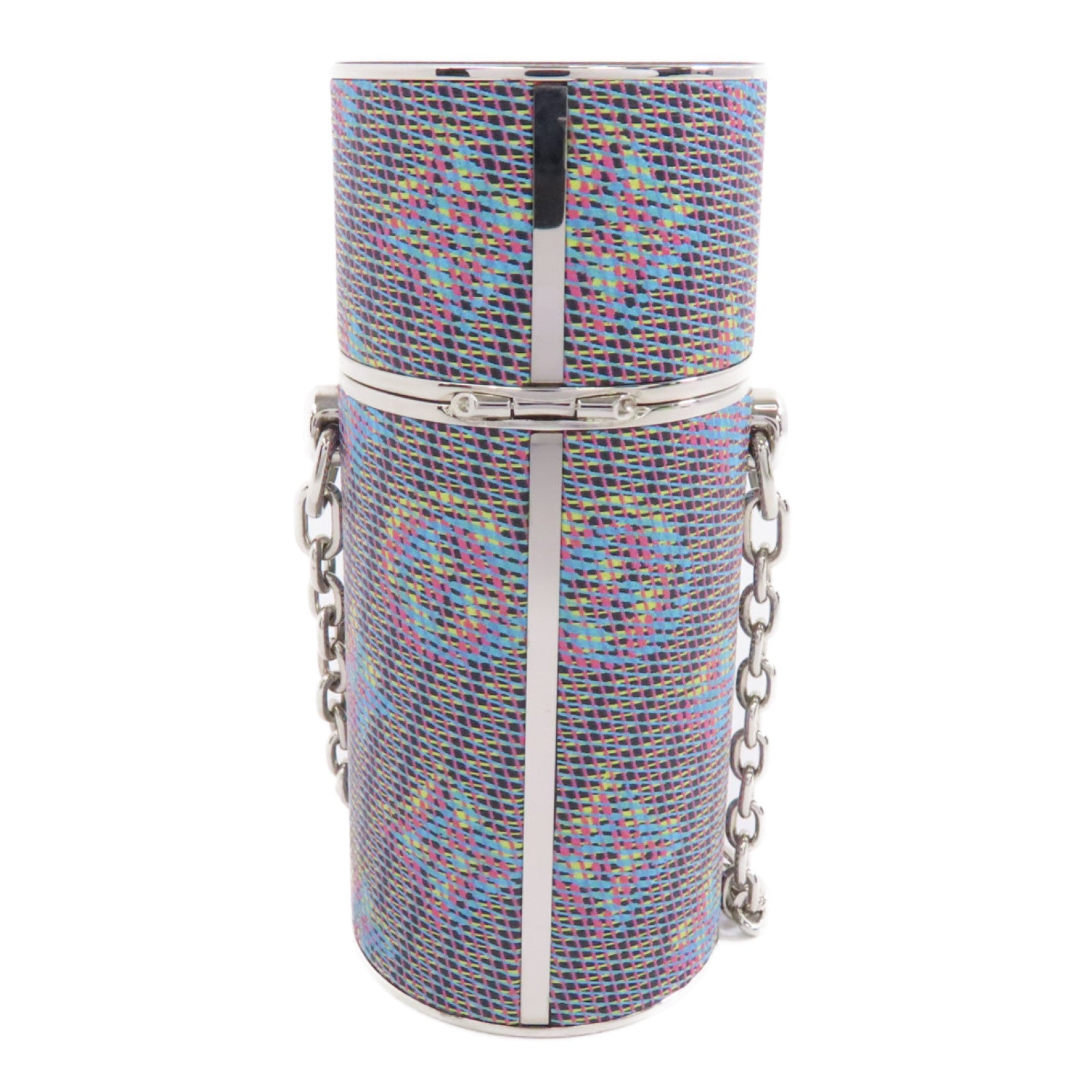 LOUIS VUITTON 金屬Pop Lip Case銀扣口紅盒灰色/銀色