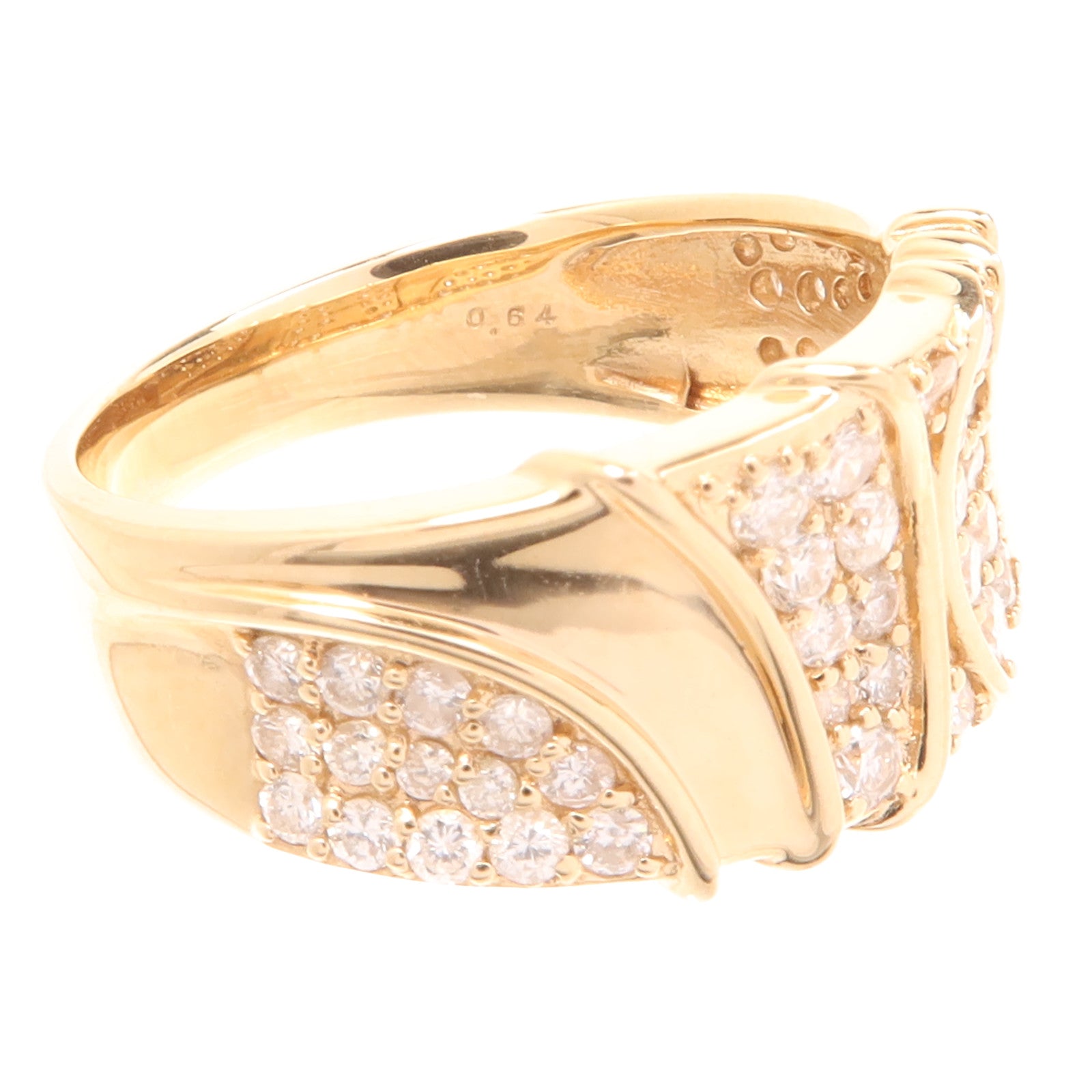 JEWELRY 【激減優惠】18K玫瑰金Diamond Ring鑽石戒指US#6.25