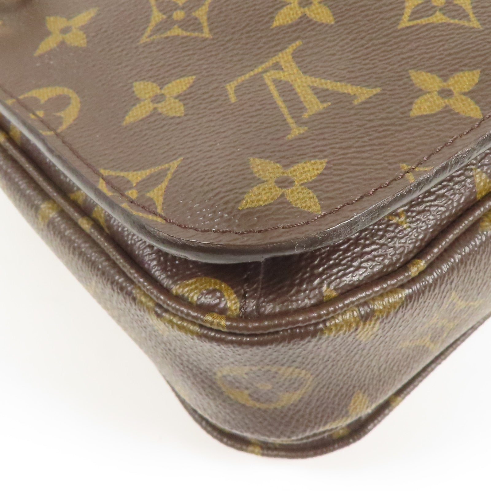 LOUIS VUITTON LV GHW Pochette Metis MM 2way Bag M44875 Monogram Brown