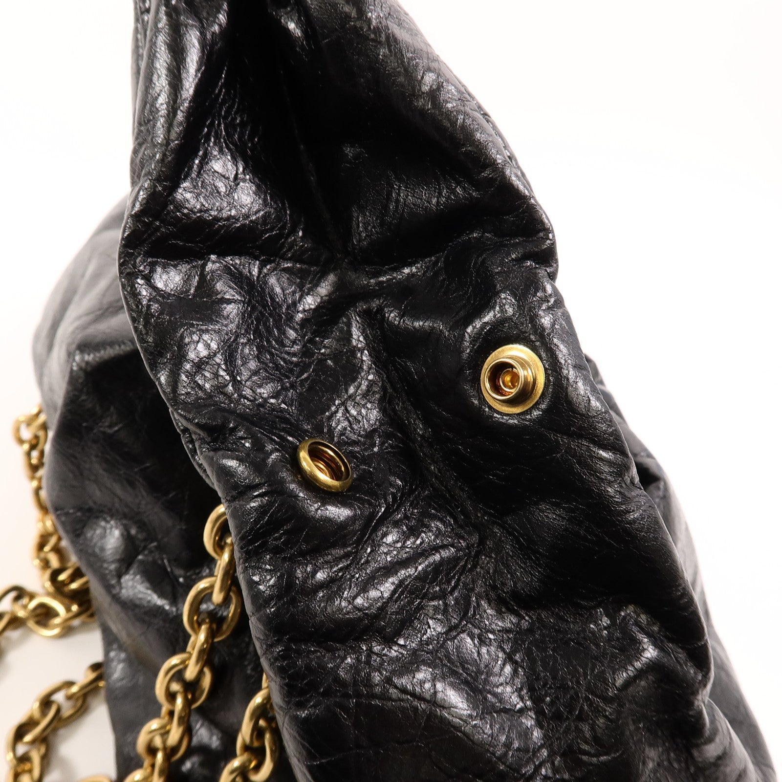 BALENCIAGA 牛皮皮革Monaco Small鏈帶肩背袋